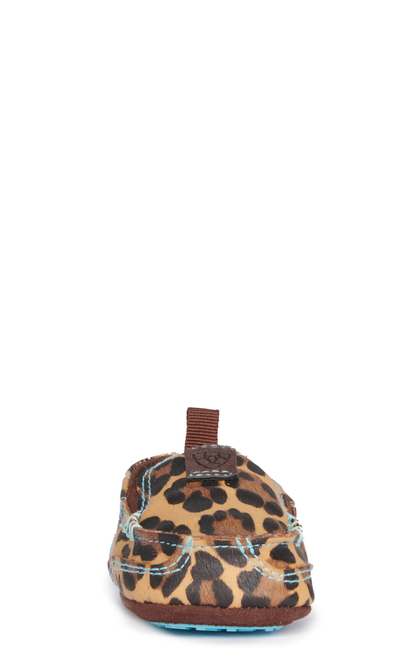 Ariat Lil Stompers Infant Natalie Leopard Print Cruiser Casual Shoes - Image 1