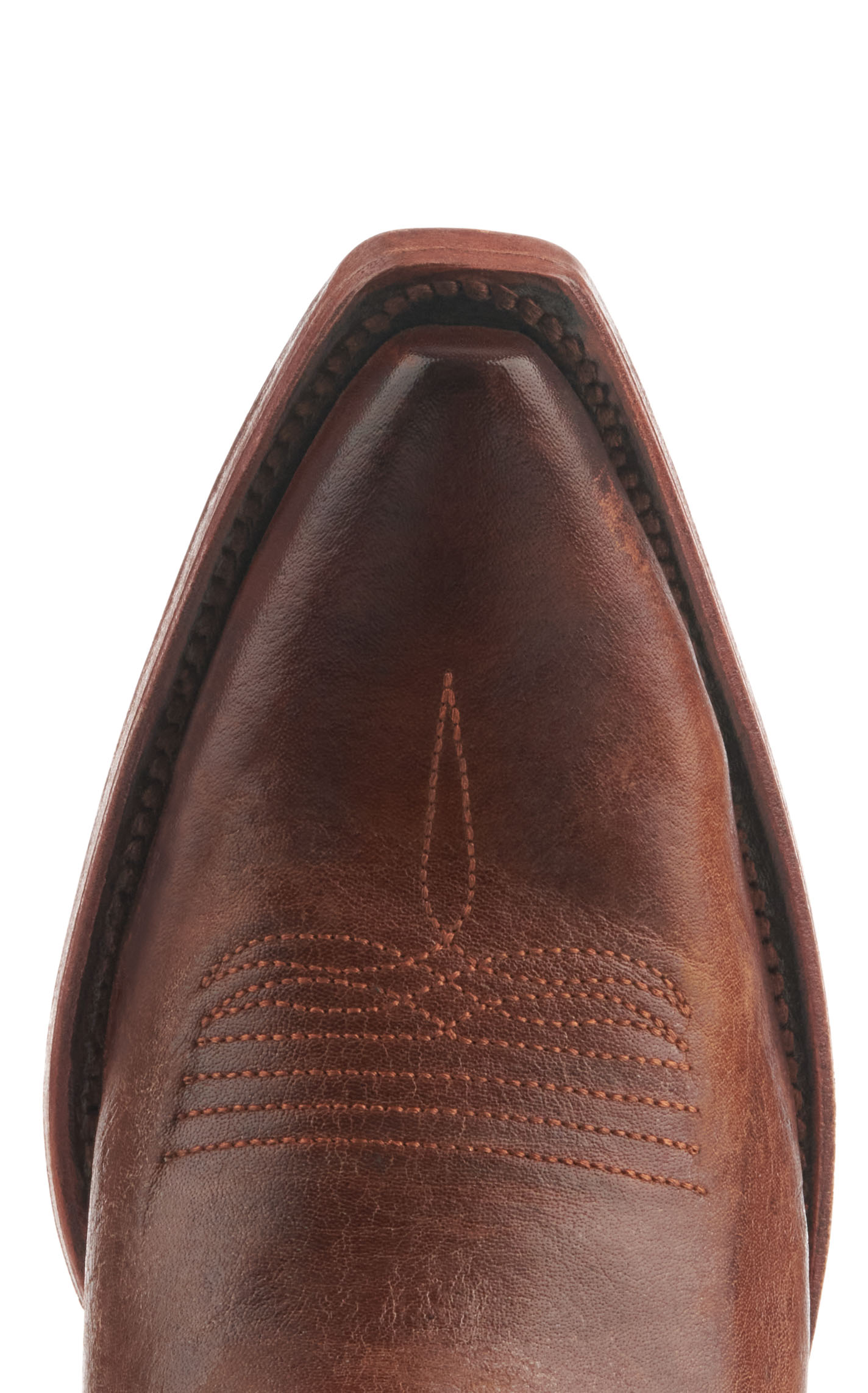 Circle G by Corral Women's Bronze with Inlays Snip Toe Cowboy Boots - Image 1