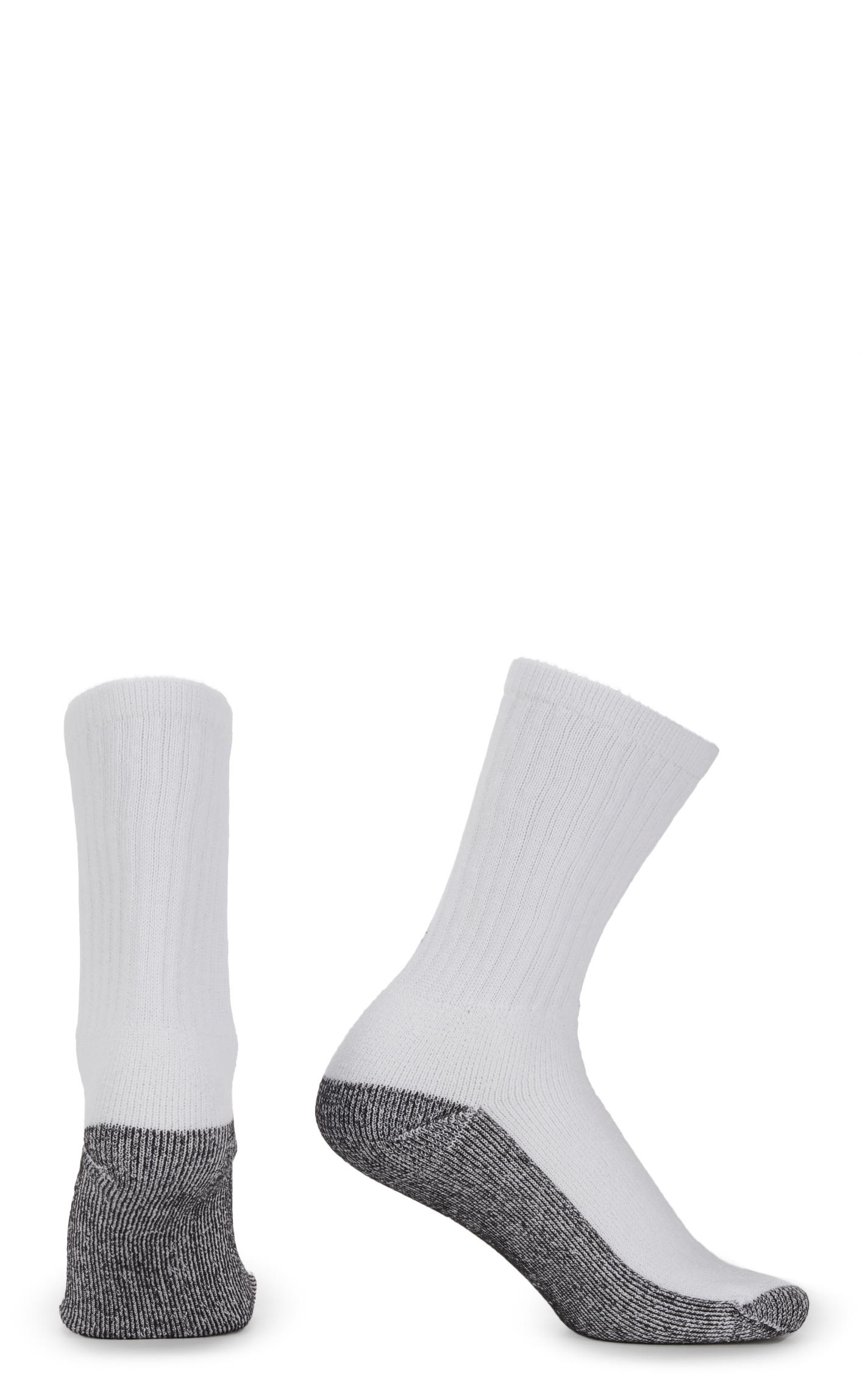 Boot Doctor Men's White Super Crew 3Pk Boot Socks - Image 1