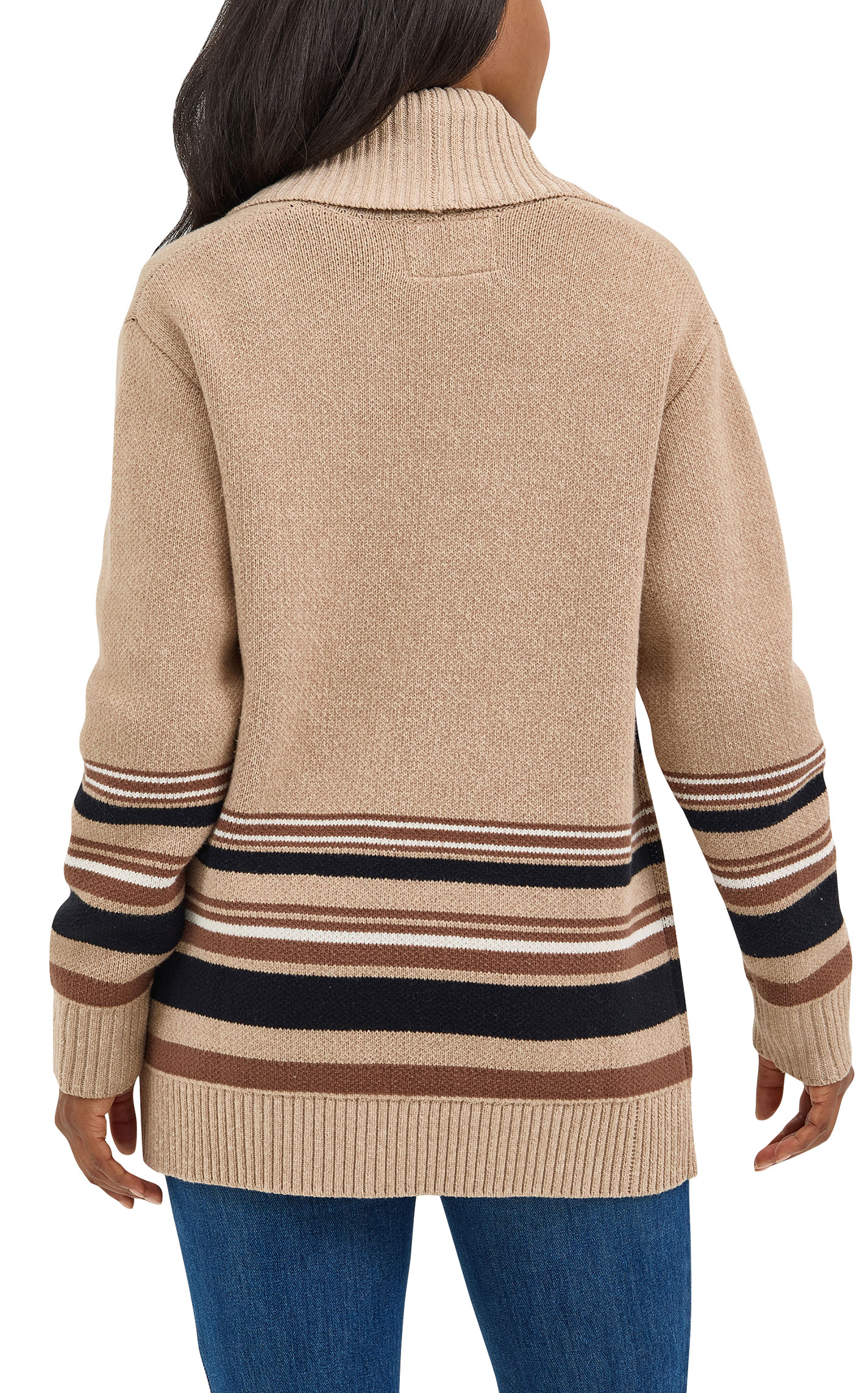 Wrangler Retro Women's Brown Horse Motif Cardigan - Image 1