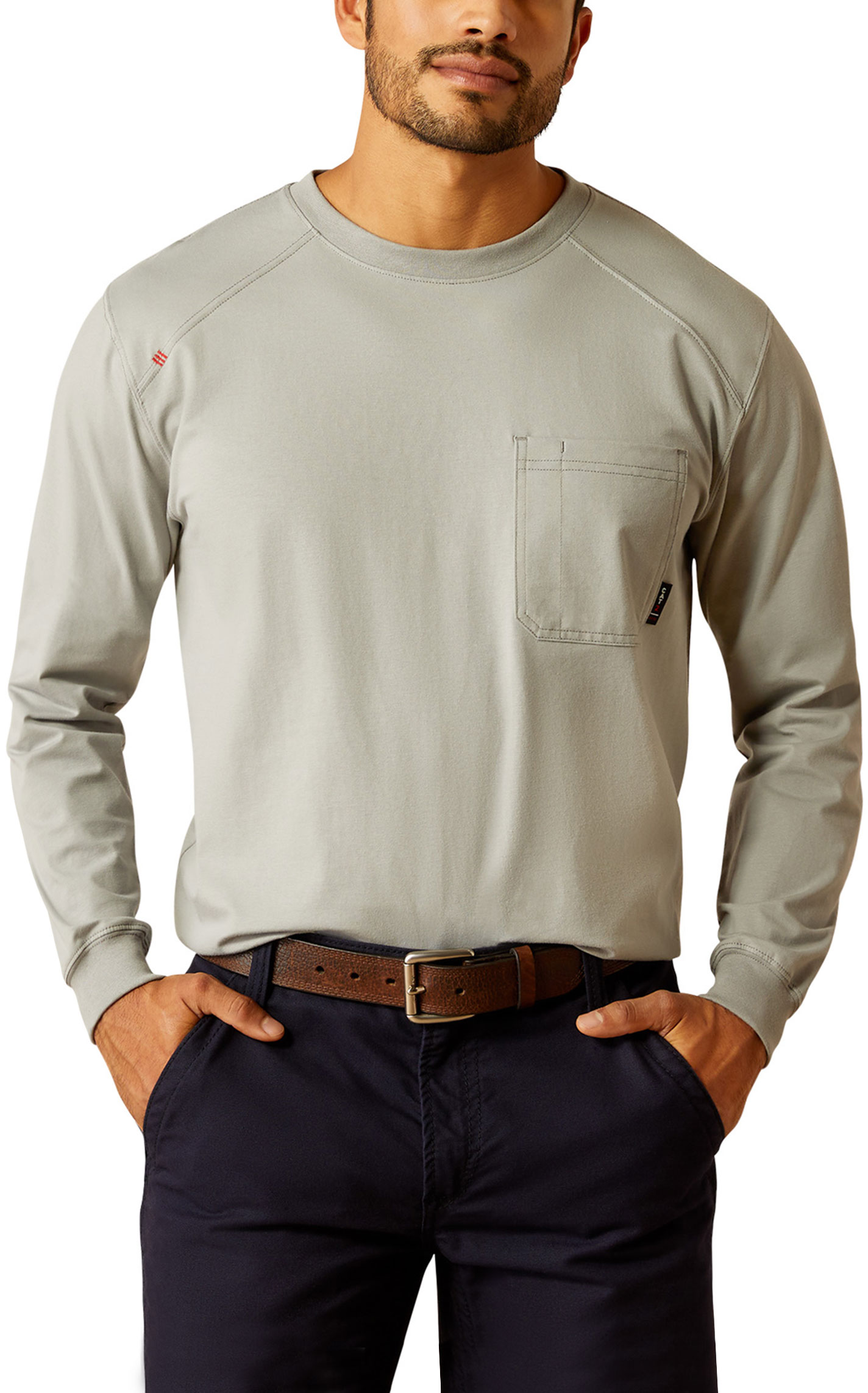 Ariat Men's FR Silver Fox Work T-Shirt - Image 1