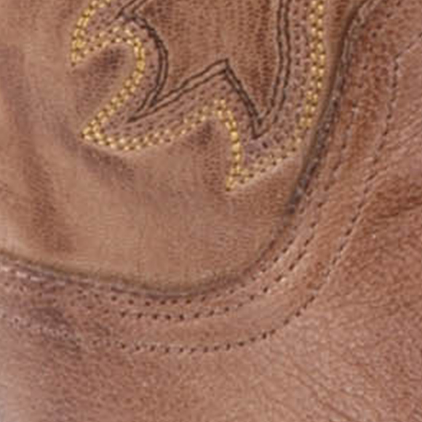 Old West Women's Classic Tan Handcrafted Cowboy Boots - Image 1