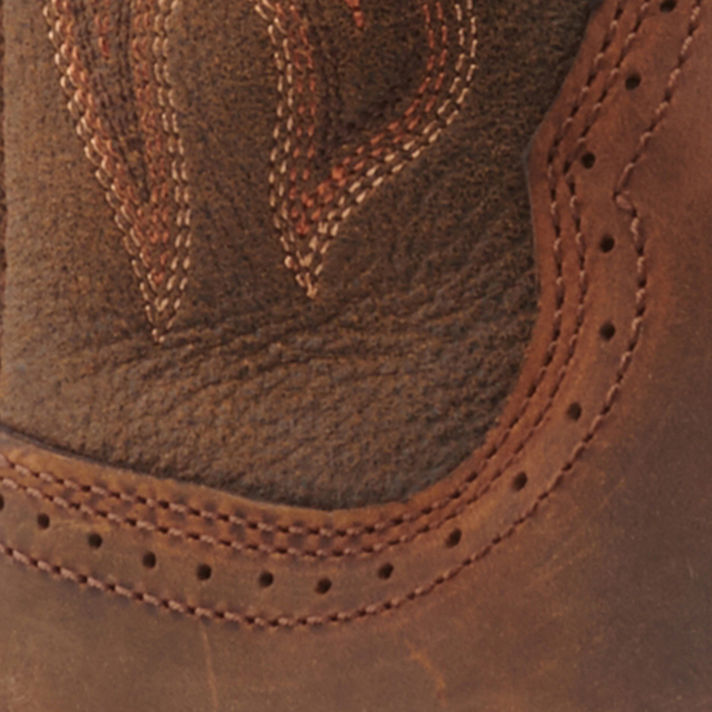 Durango Women's Rebel Trail Brown Wide Square Toe Cowboy Boots - Cavender's Exclusive - Image 1