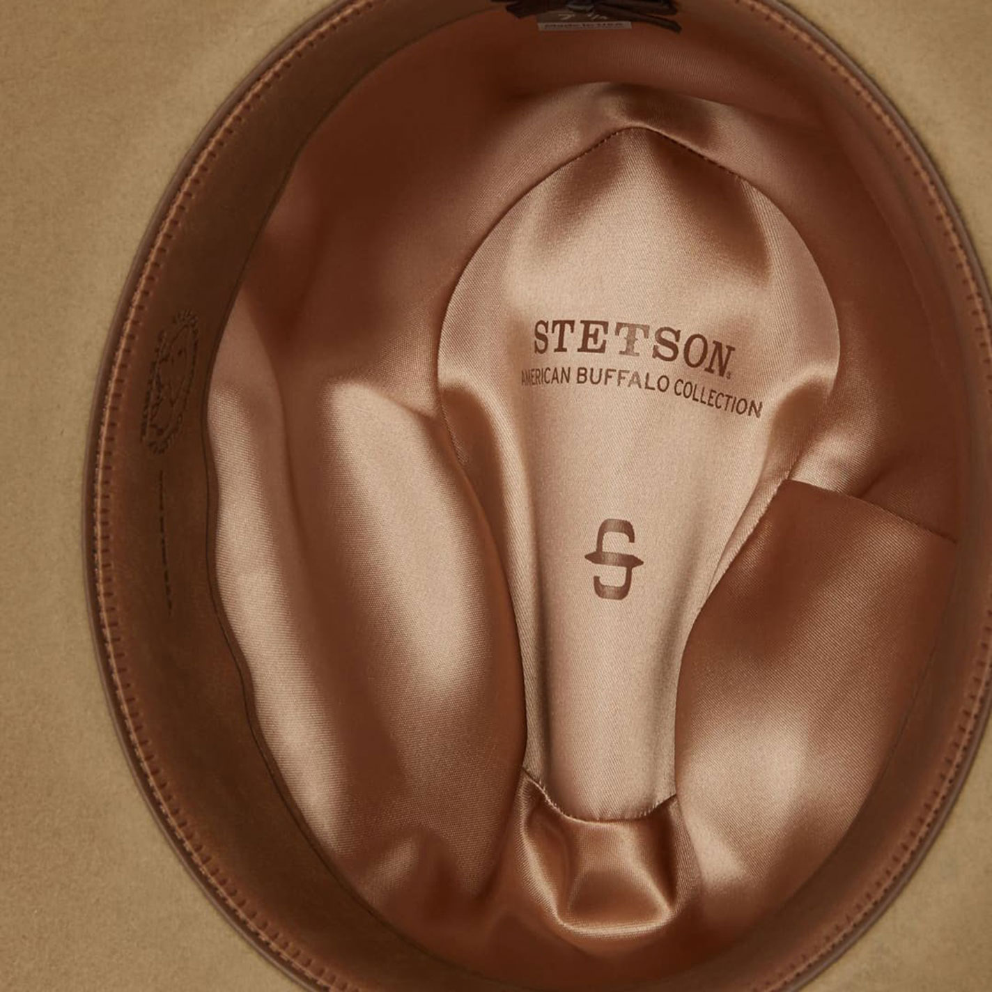 Stetson Broken Bow 4X Buck Gus Crown Felt Cowboy Hat - Image 1