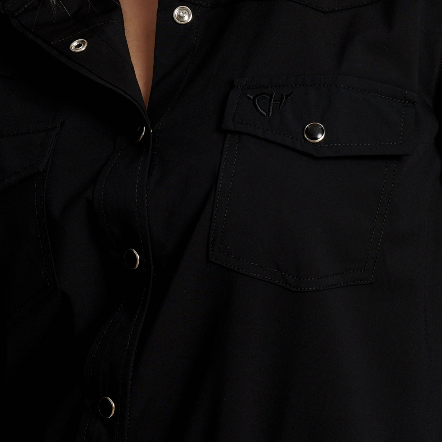 Cowgirl Hardware Women's Black Top  - Image 1