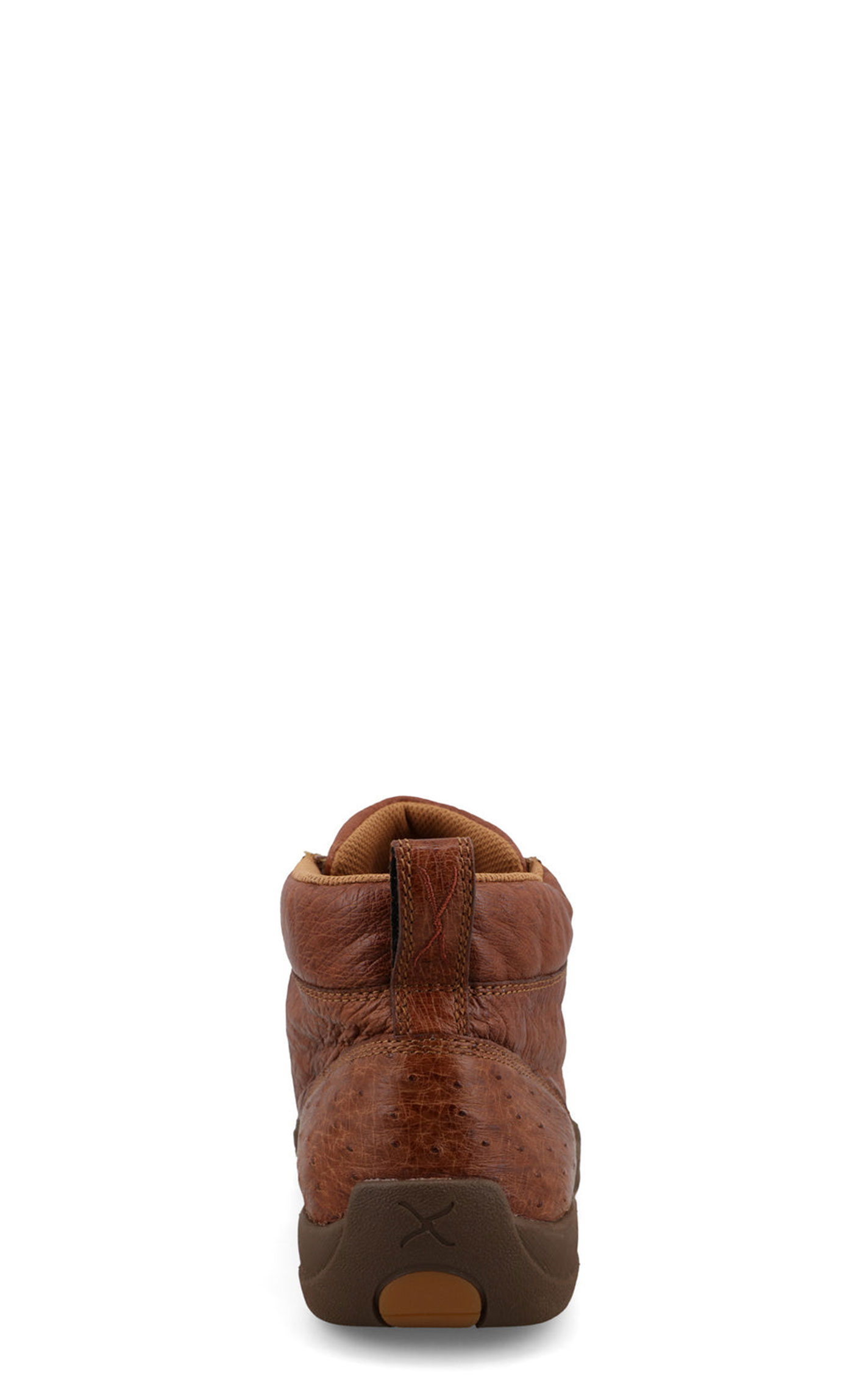 Twisted X Men's Chestnut Smooth Ostrich Ultralite X™ Chukka Casual Shoes - Image 2
