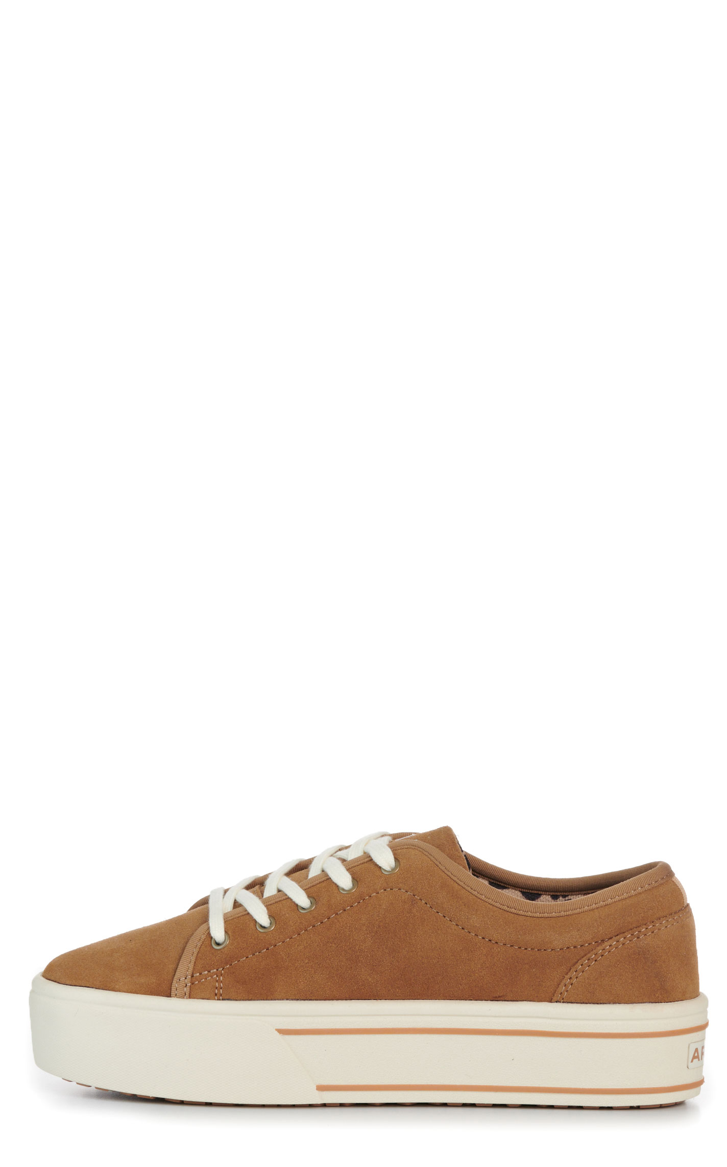 Ariat Women’s Dark Tan Suede Skylar Lace Up Round Toe Casual Shoes - Image 1