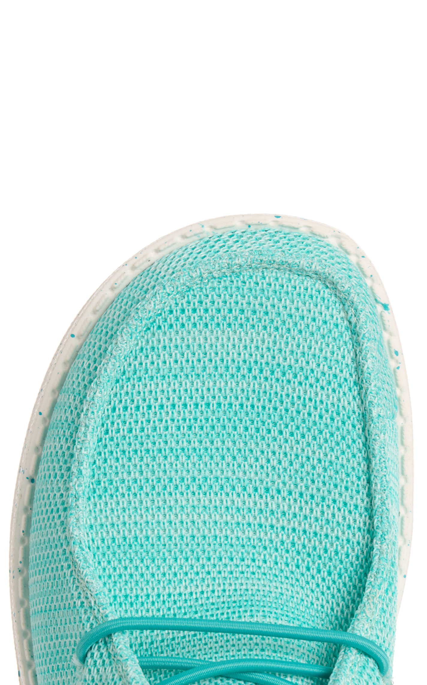 Hey Dude Women’s Turquoise Wendy Stretch Sox Casual Shoes - Image 1