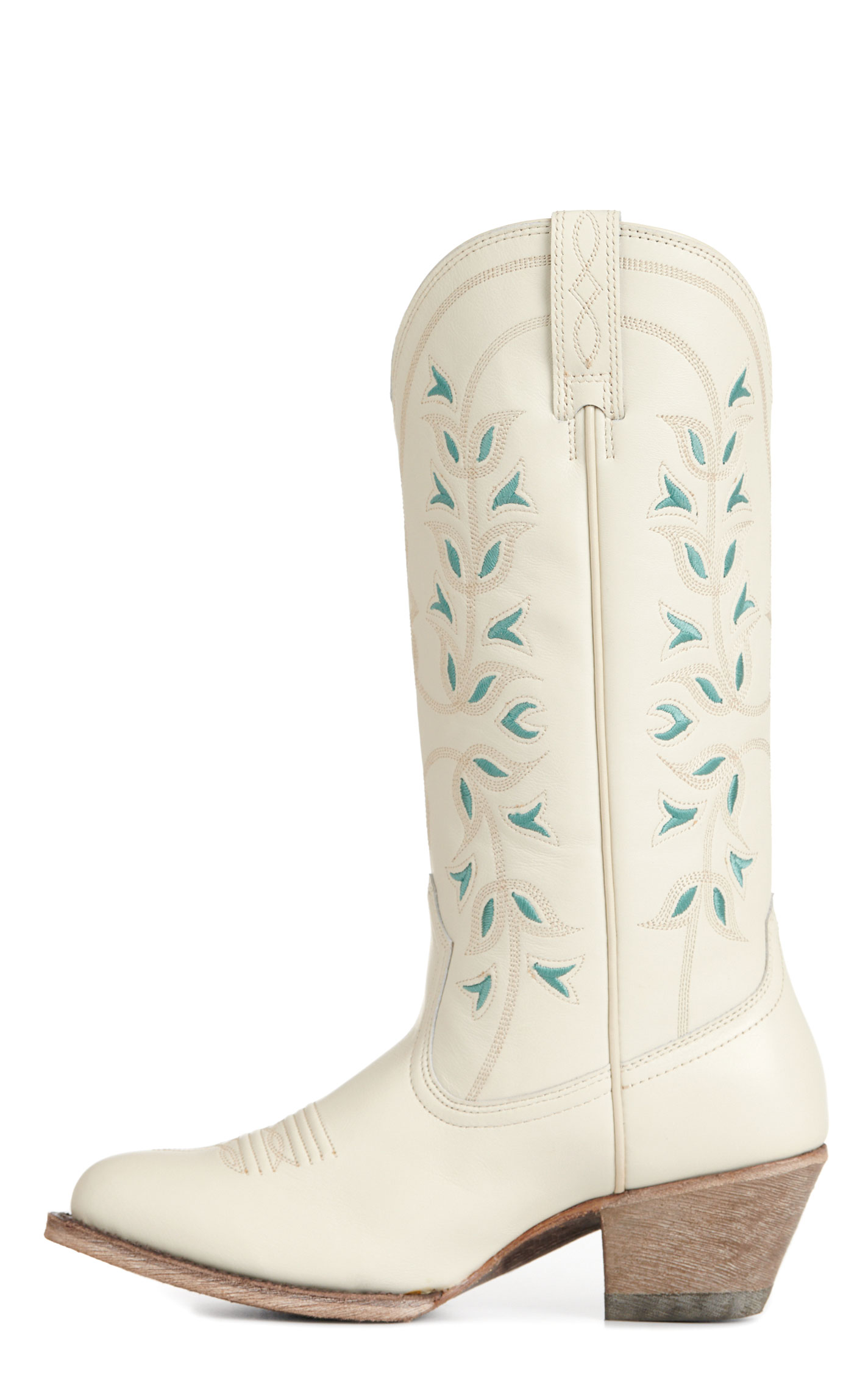 Ariat Women's Desert Holly Cream Round Toe Cowboy Boots - Image 1