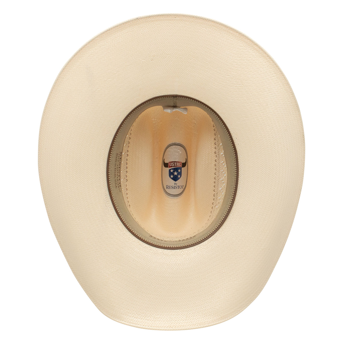 Resistol 10X Wildfire Vented Two Tone Straw Cowboy Hat - Image 4