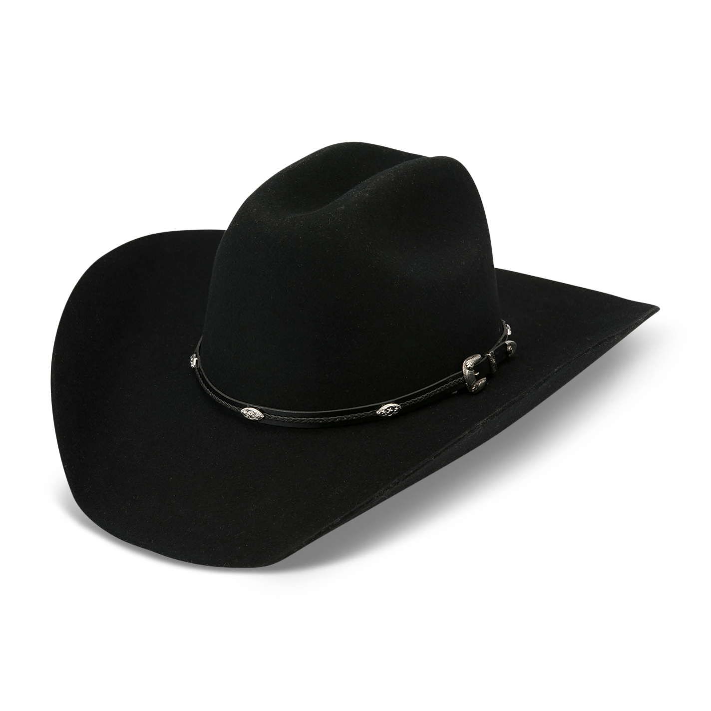 Master Hatters 3X Dawson Black Wool Cowboy Hat - Image 1