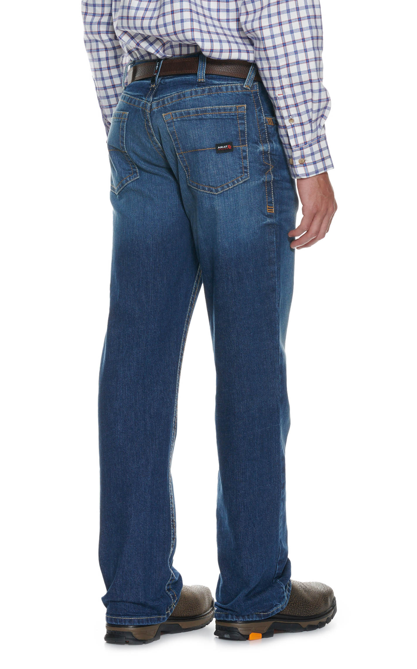 Ariat Men's M4 Alloy Low Rise Boot Cut FR Work Jeans - Big & Tall - Image 1
