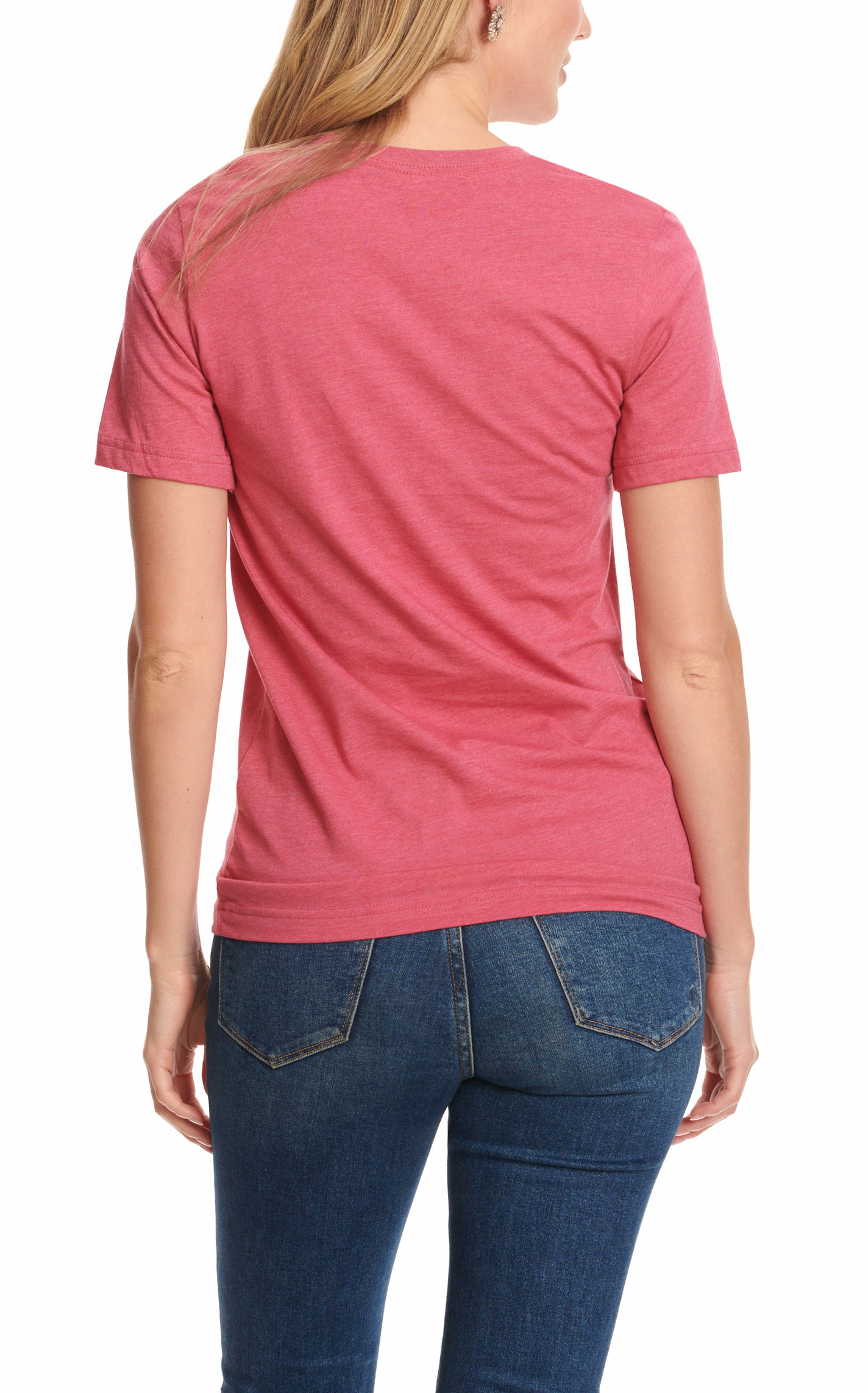 Women's Raspberry Texas Proud Graphic T-Shirt - Image 3