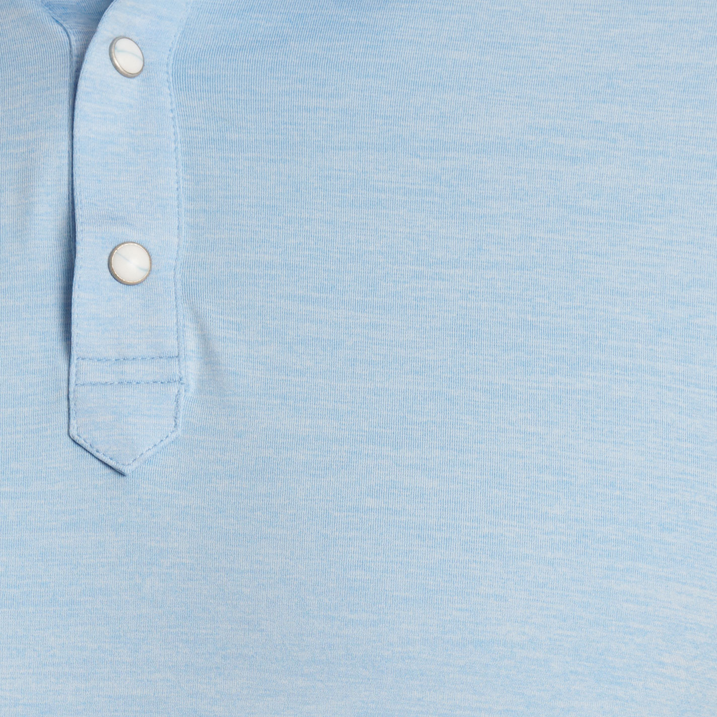 Rafter C Men’s Light Blue Solid Polo Shirt - Image 1