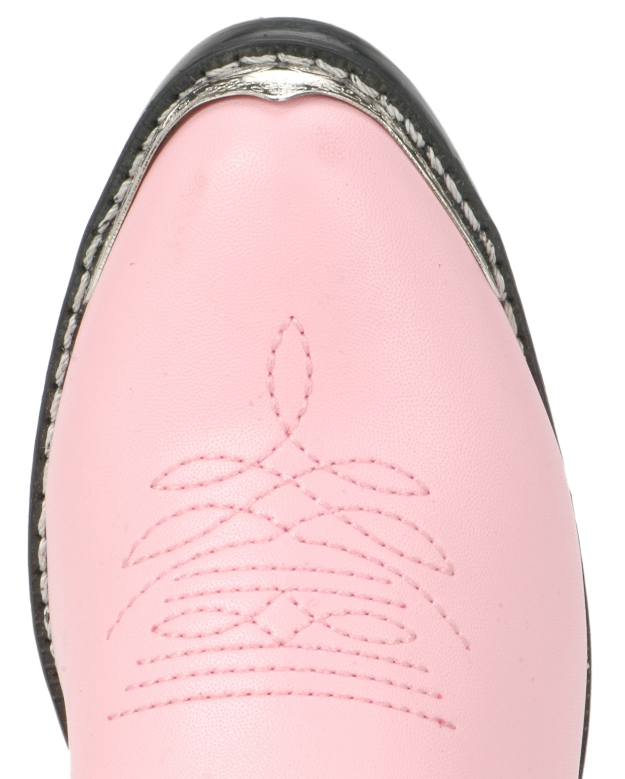 Durango Kids Pink with Rhinestone Strap Cowboy Boots - Image 1
