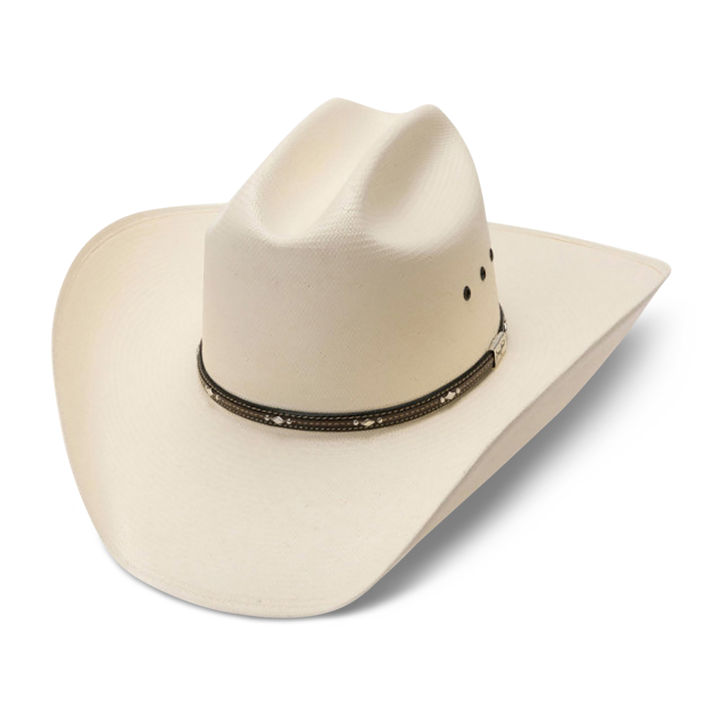 Resistol 10X George Strait Kingman Straw Cowboy Hat - Image 1