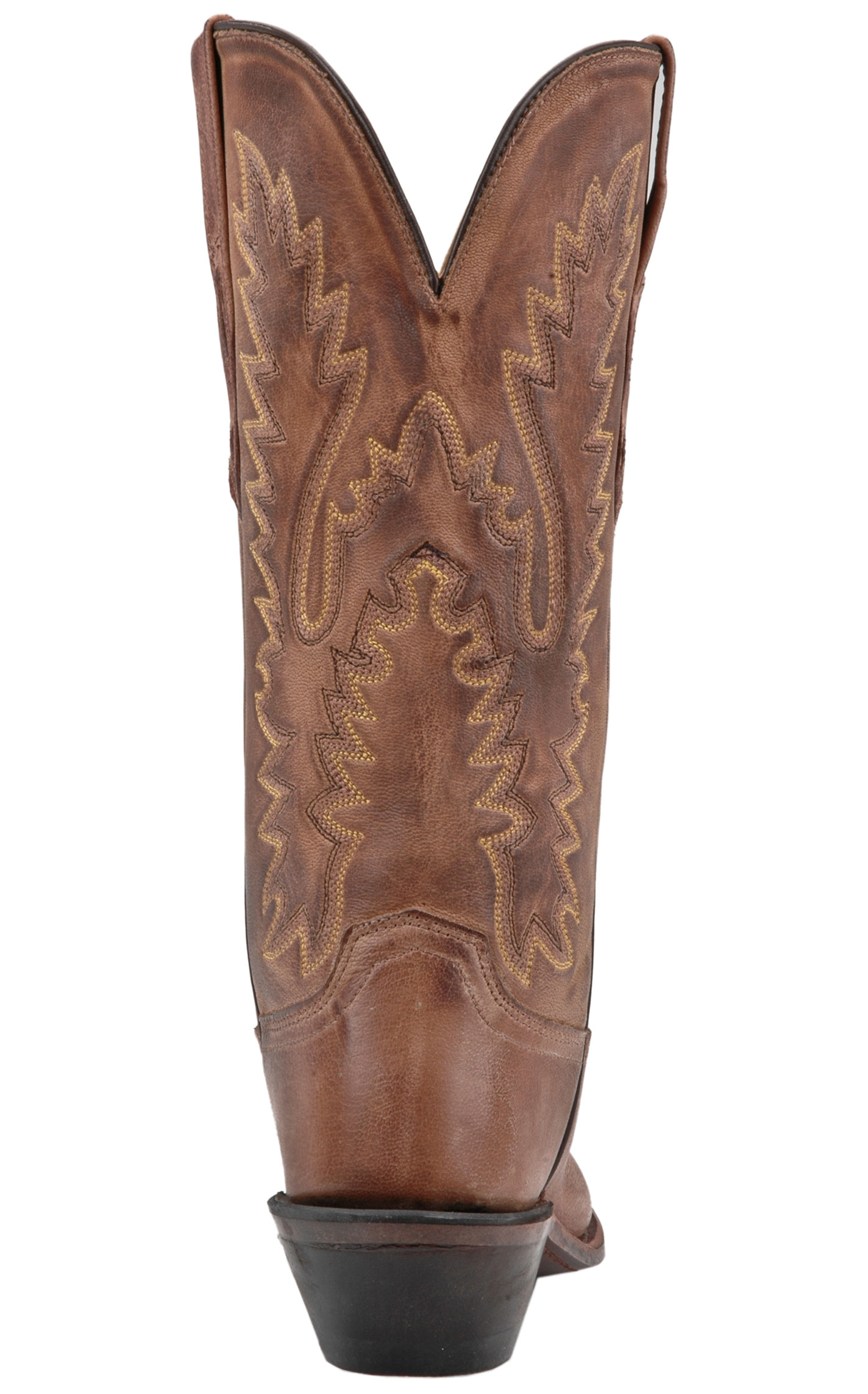 Old West Women's Classic Tan Handcrafted Cowboy Boots - Image 1