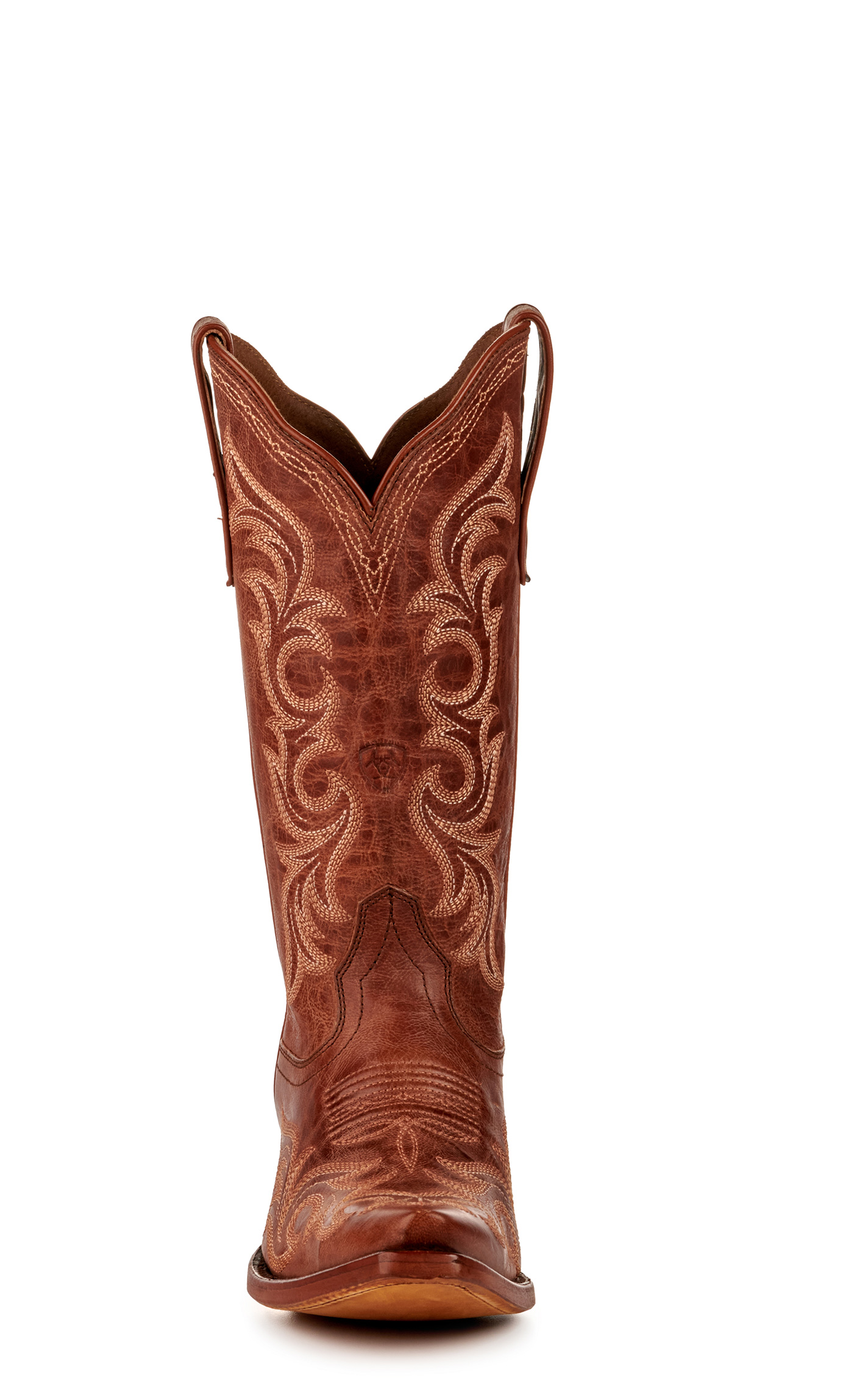 Ariat Women's Hazen Whiskey Barrel Brown Snip Toe Cowboy Boots - Image 1