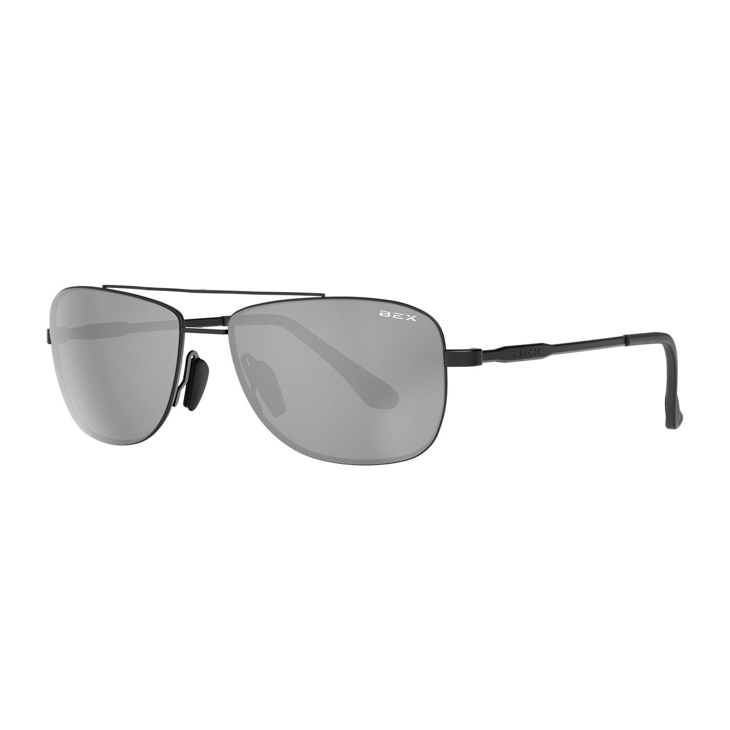 Bex Draeklyn OTG Black Gray & Silver Realite® Sunglasses - Image 1