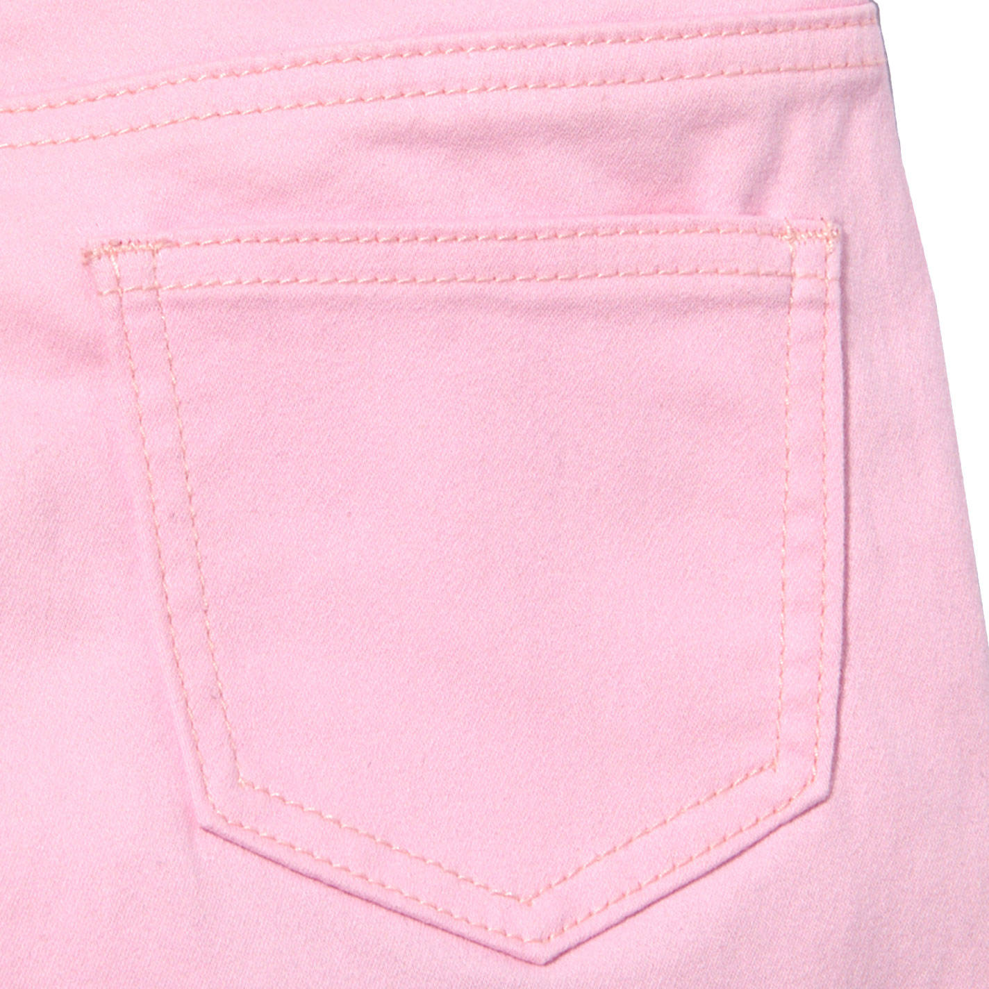 Cowgirl Hardware Girls’ Pink Side Fringe Flare Jeans  - Image 1