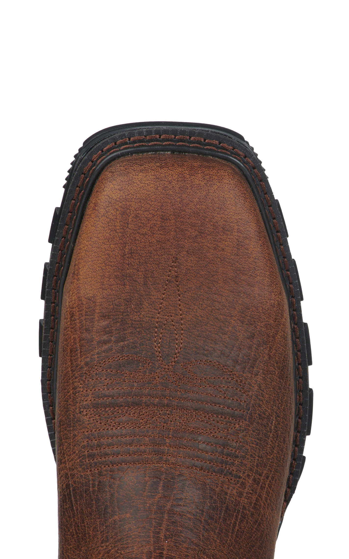 Durango Men's Maverick XP Cognac Brown Square Steel Toe Work Boots - Image 1