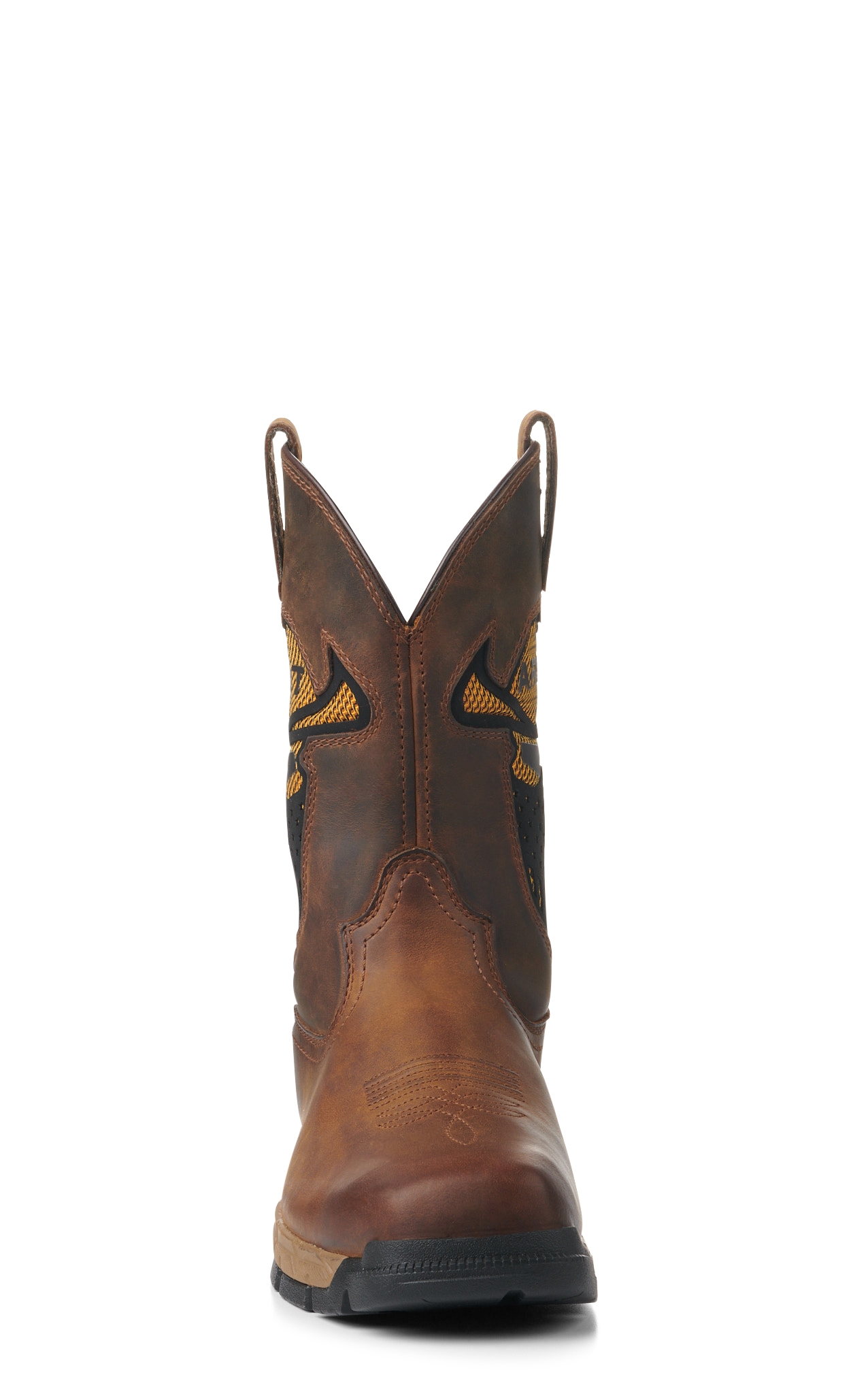 Ariat Men's Rebar Flex Cognac with Incognito Skull VentTEK Work Boot - Image 1