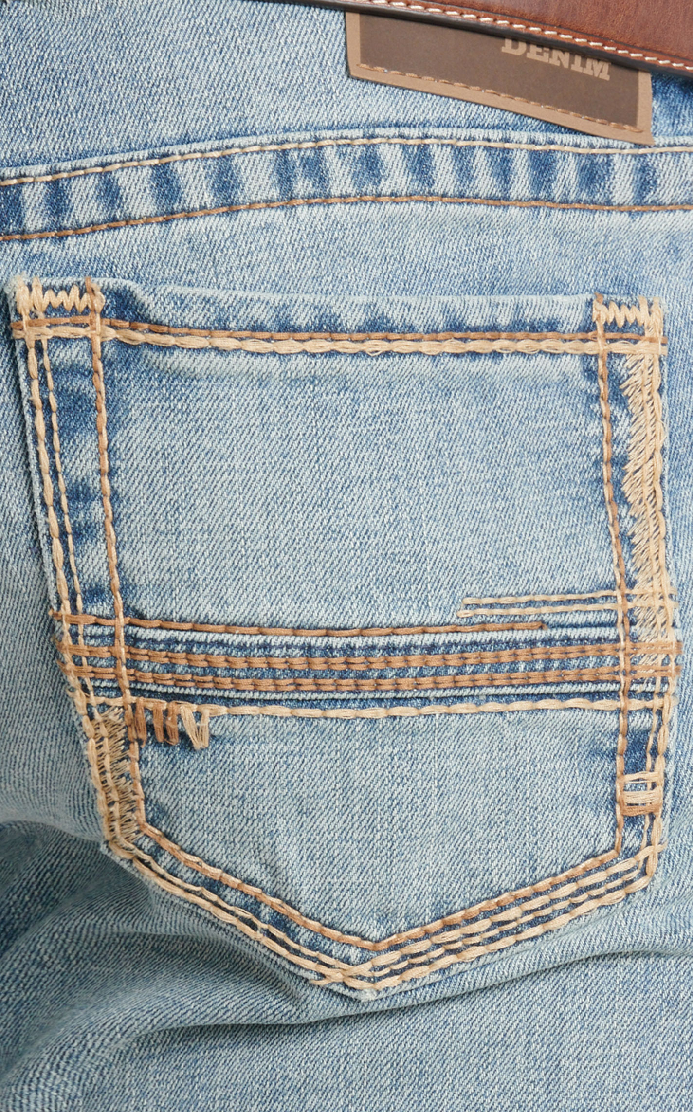 Ariat Men's M7 Jasper Orleans Light Wash Straight Jeans - Image 1
