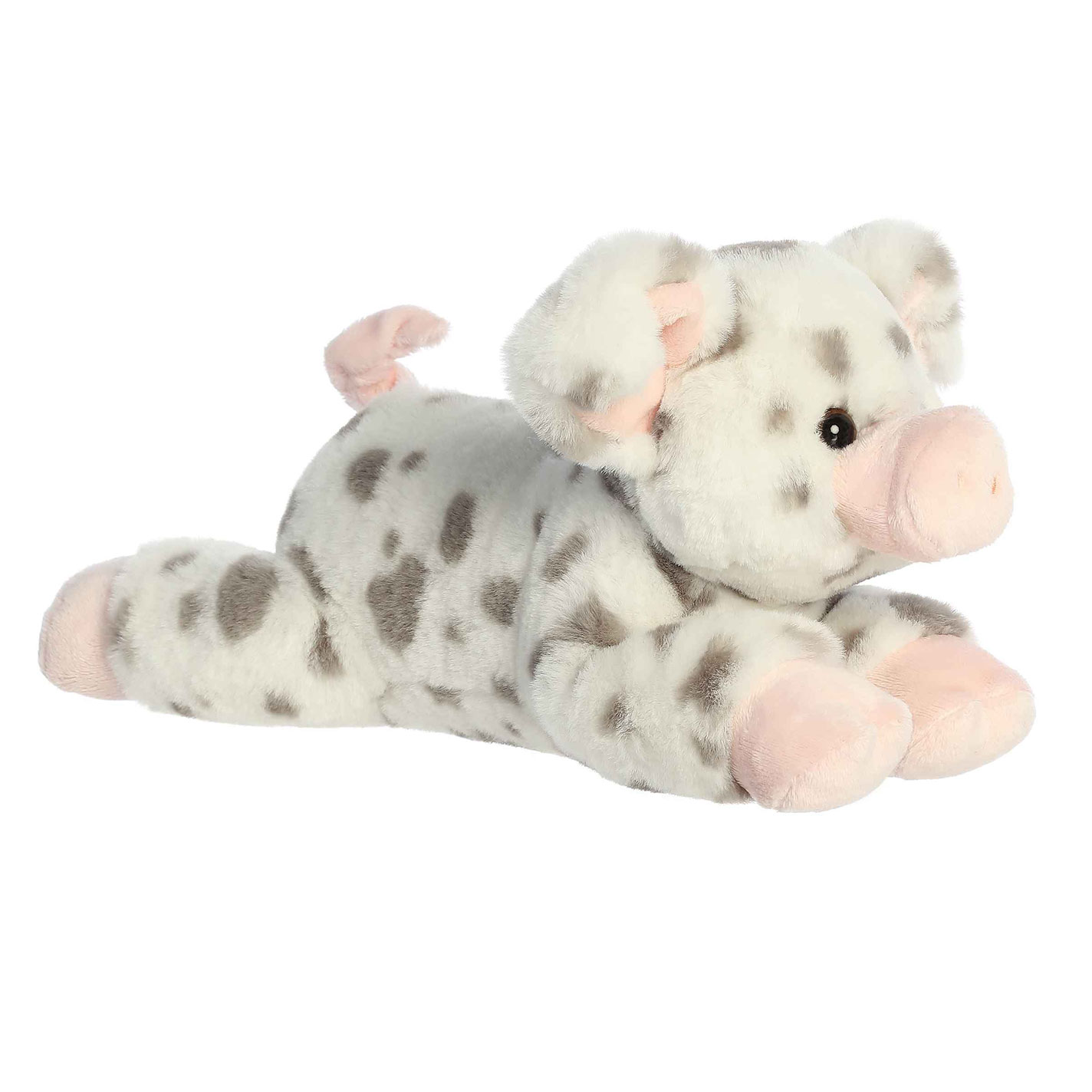 Aurora Mini Flopsie Speckles Spotted Pig 12in Stuffed Animal - Image 3
