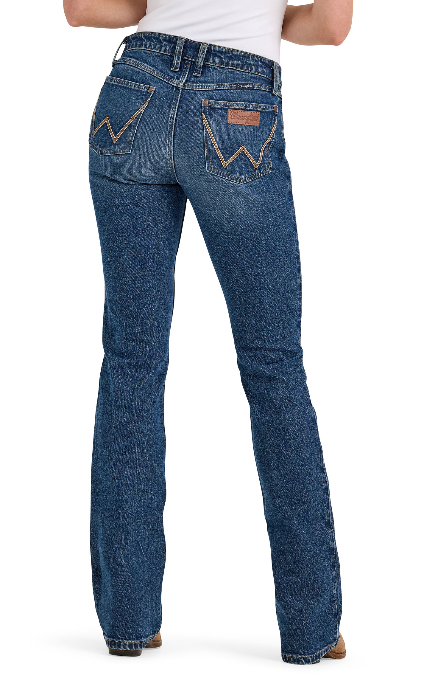 Wrangler Retro Women's Mae Isabella Medium Wash Bootcut Jeans - Image 1