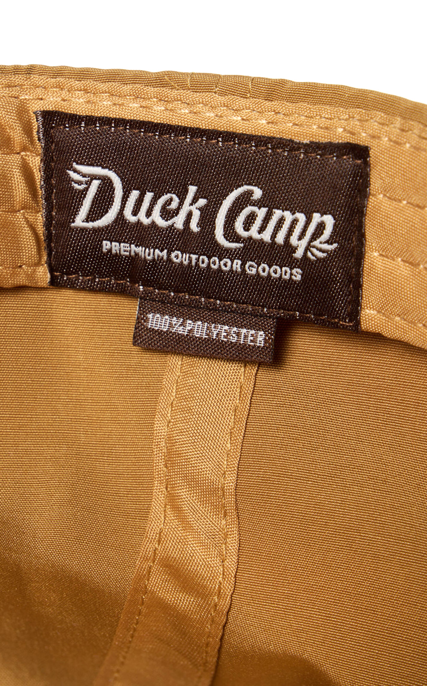 Duck Camp Honey Mustard Embroidered Lab & Mallard Cap - Image 1