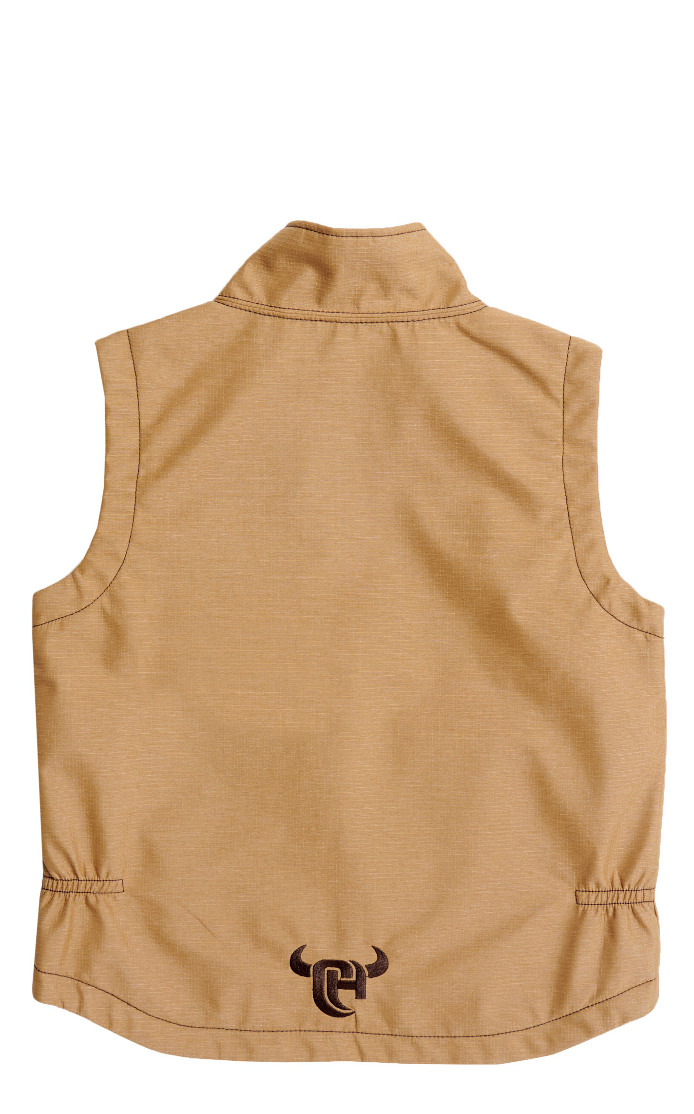 Cowboy Hardware Boy's Buckskin Logo Tech Vest - Image 1