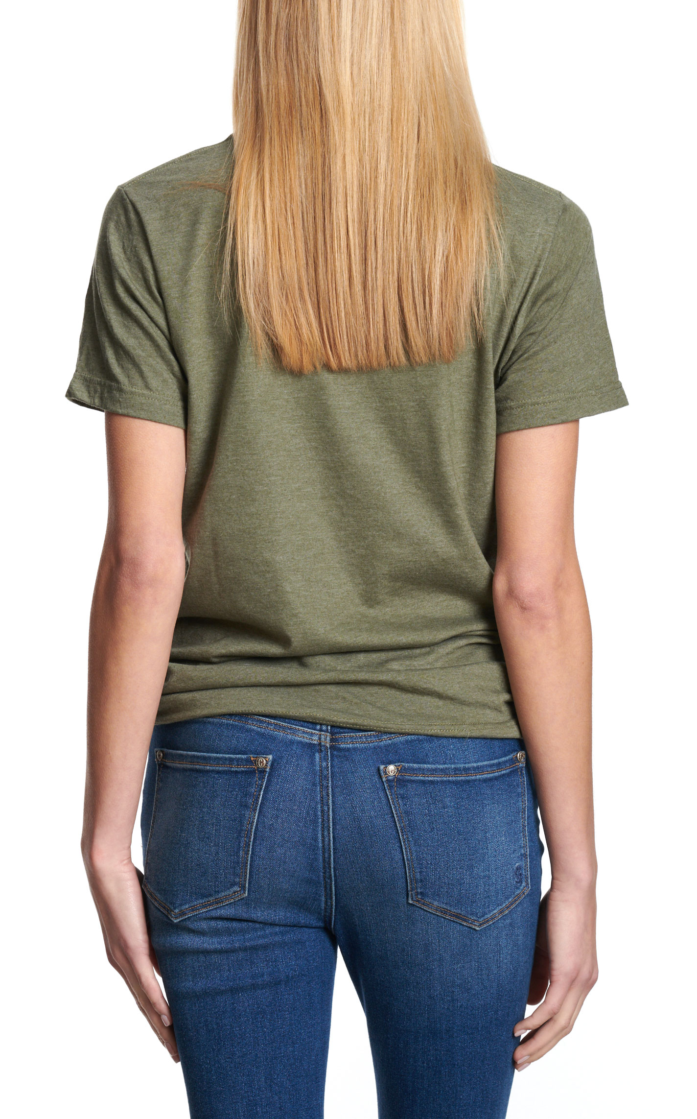 Lattimore Women's Army Green Rebel T-Shirt - Image 3
