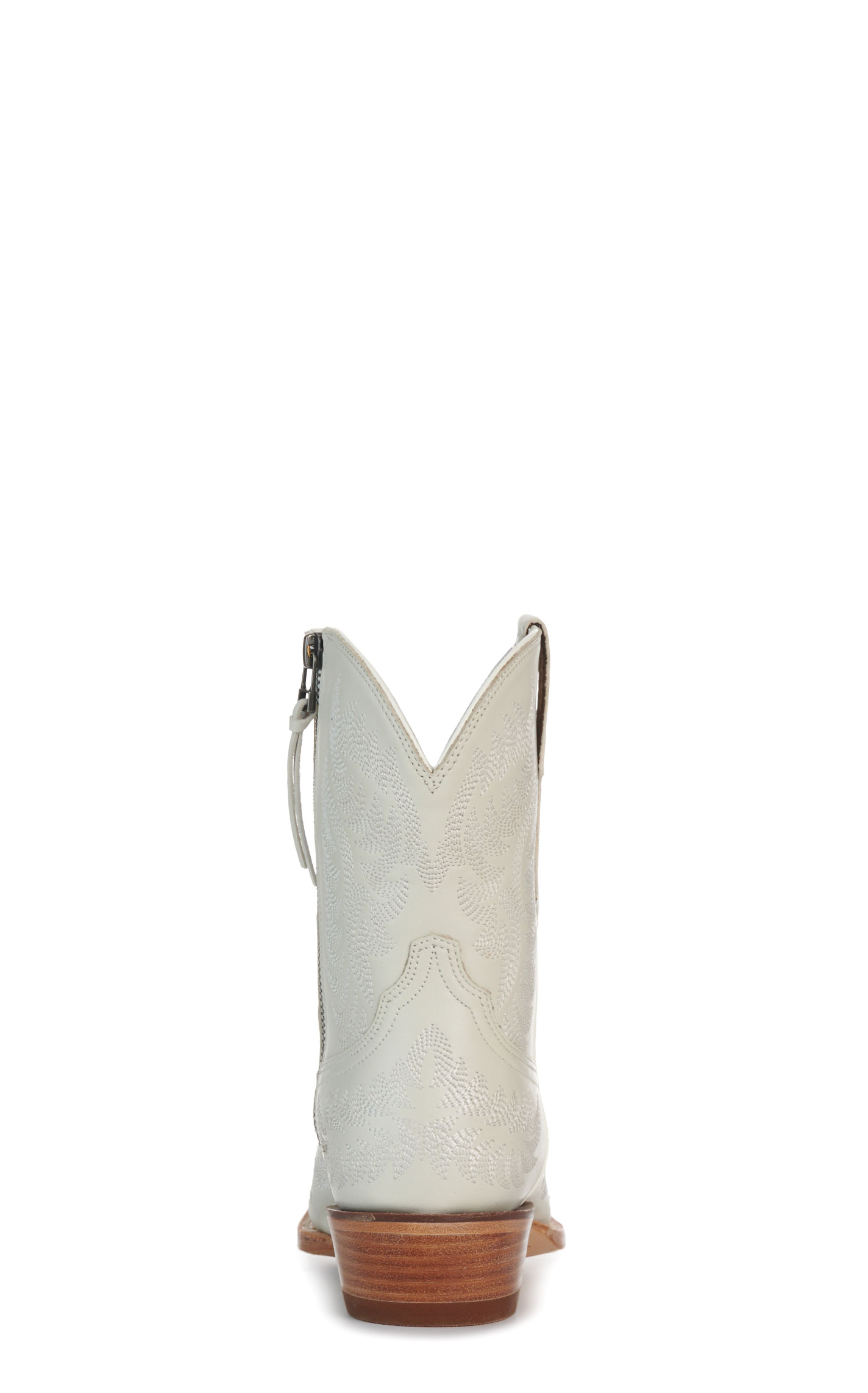 Ariat Women’s White Quartz Cate Snip Toe Cowboy Boots - Image 1