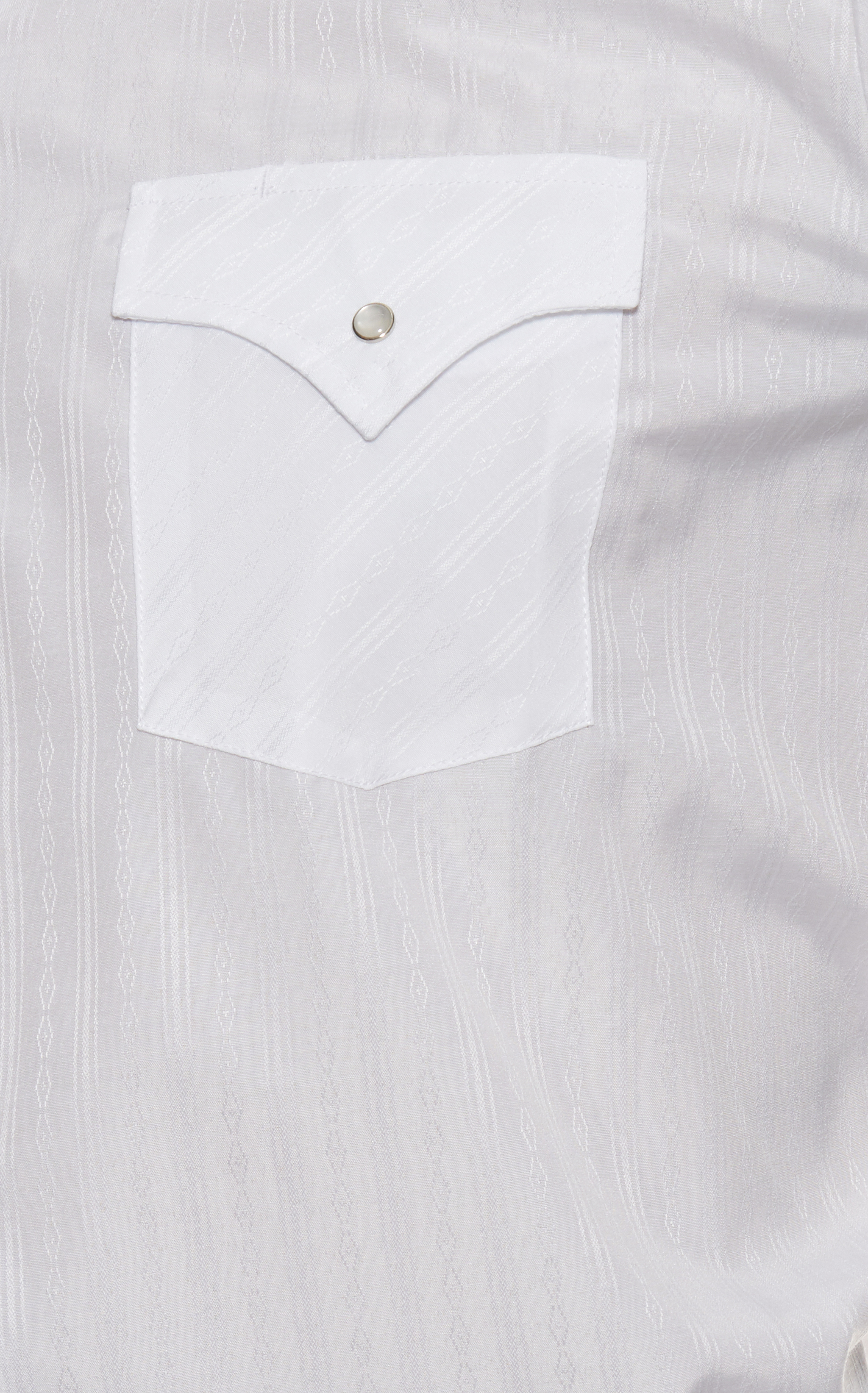 Ely Walker Solid White Long Sleeve Western Shirt - Big & Tall - Image 1