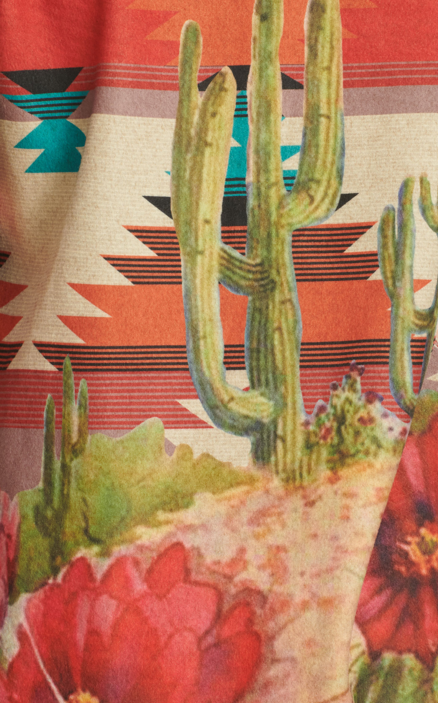 Fashion Express Women's Aztec and Desert Print Jacket - Image 1