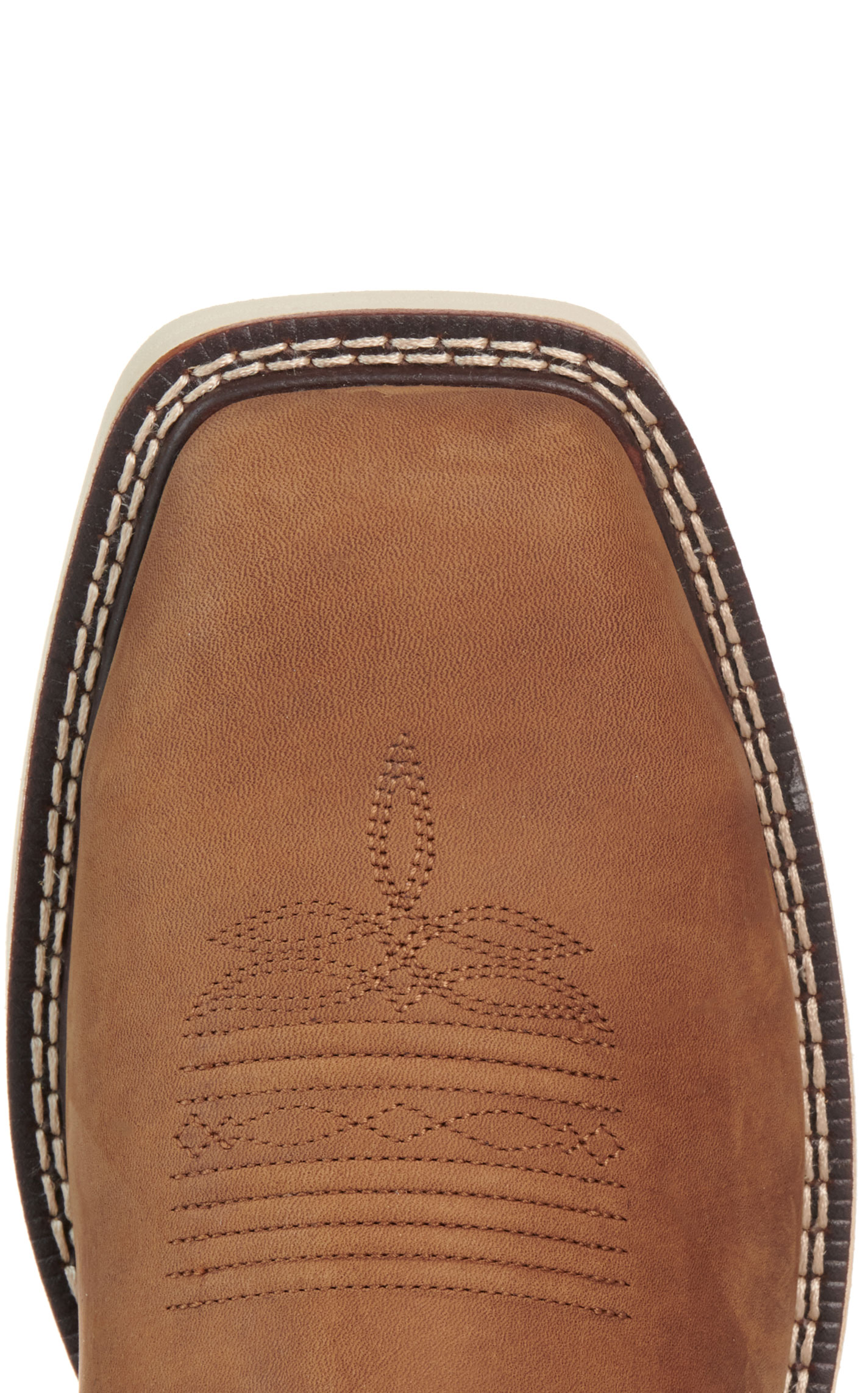 Ariat Men's Activator Alamo Brown & Stone VentTEK Wide Square Steel Toe Work Boots - Image 1