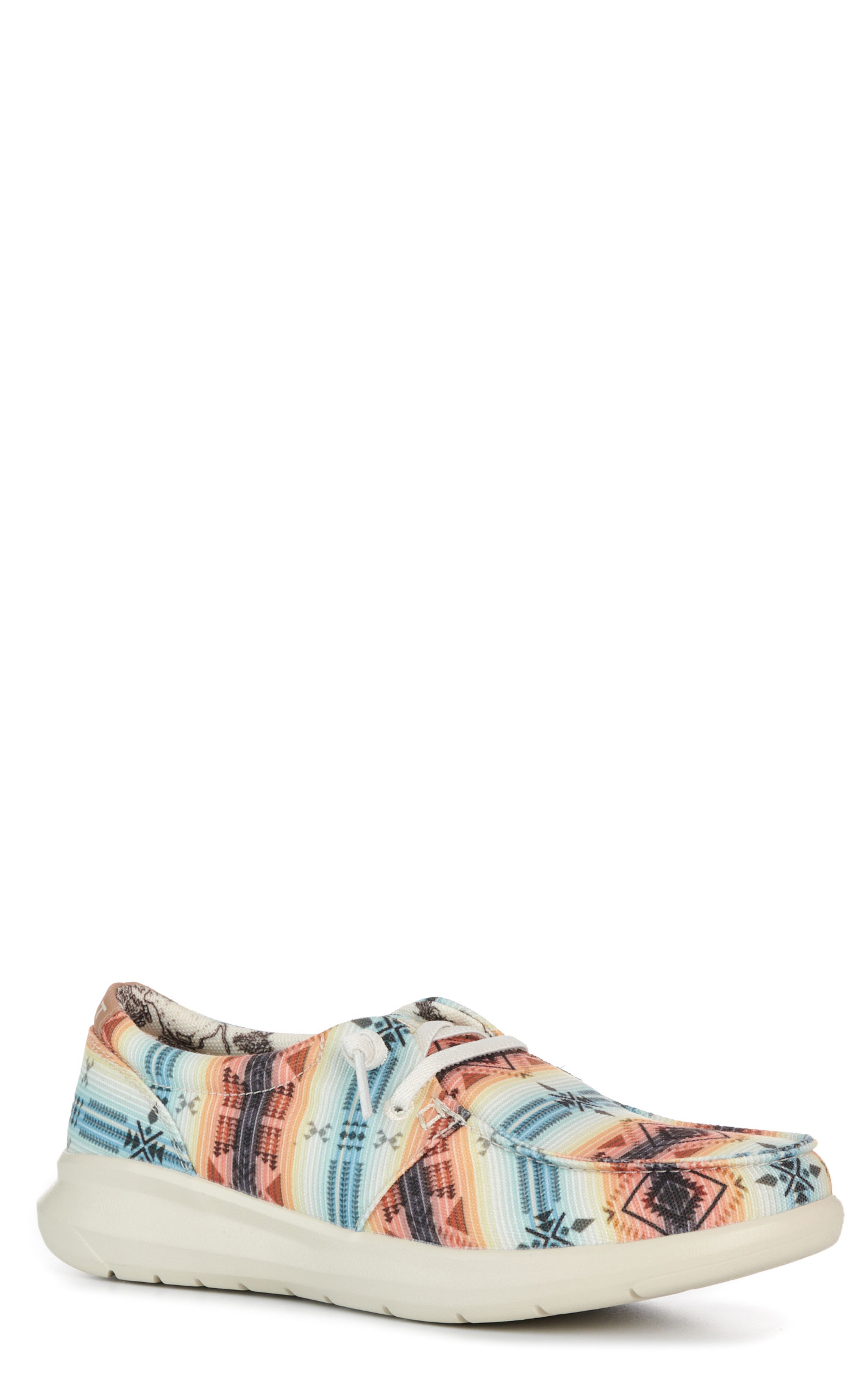 Ariat Women's Sunset Aztec Hilo Moc Toe Casual Shoes - Image 1