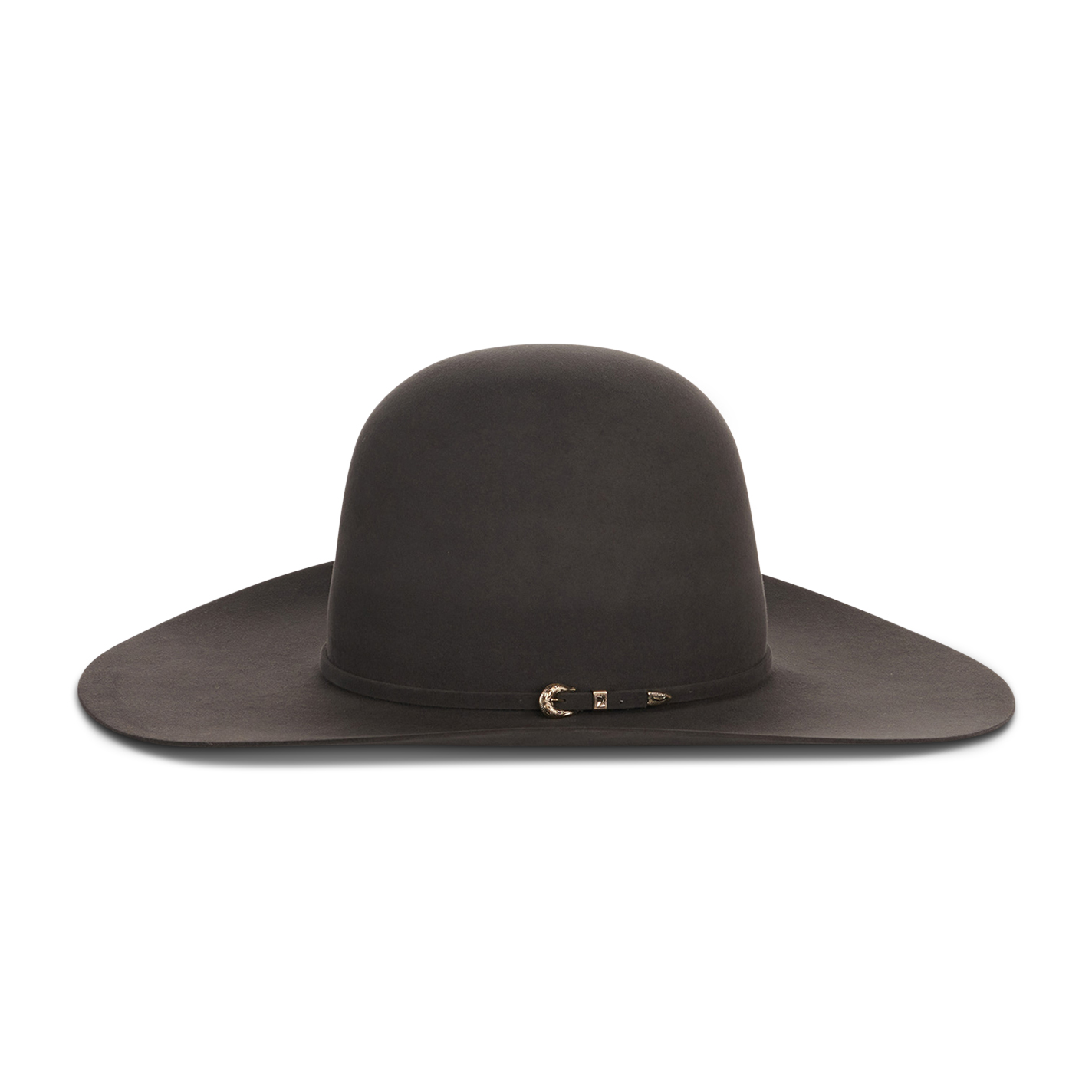 Rodeo King 15X Slate Open Crown Felt Cowboy Hat - Image 1