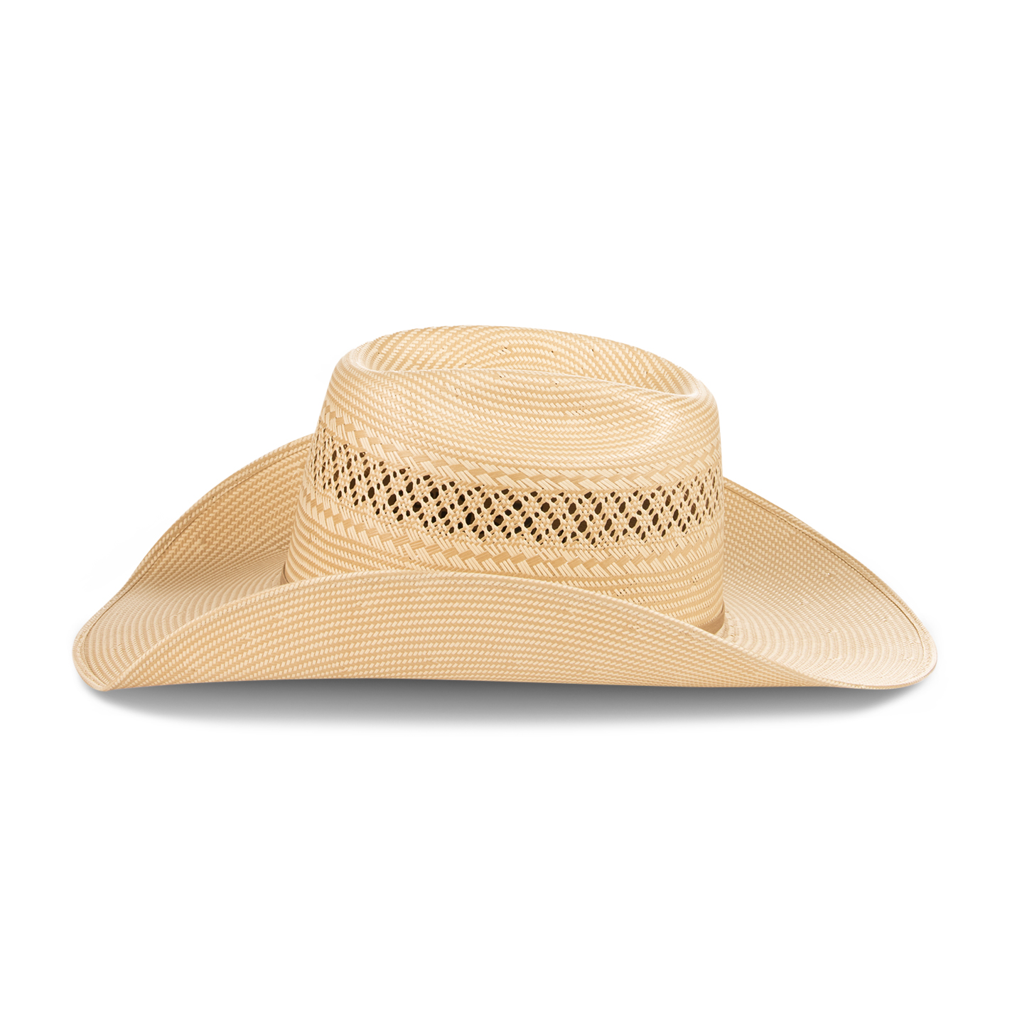 Resistol Cody Johnson Cojo Special Natural and Tan Ventilated Straw Cowboys Hat - Image 1