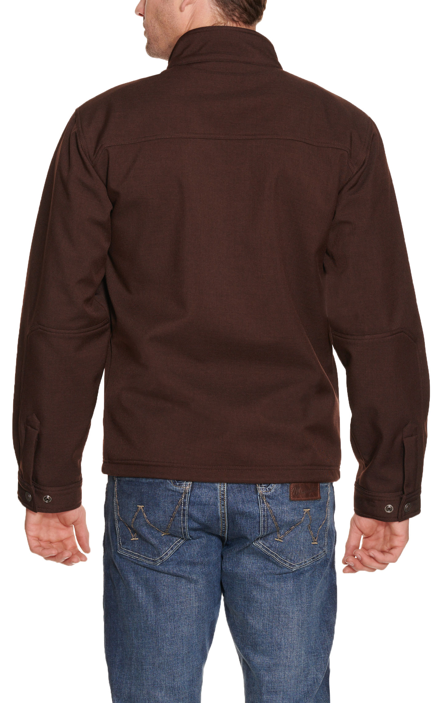 Rafter C Men's Dark Chocolate Bonded Jacket - Image 1