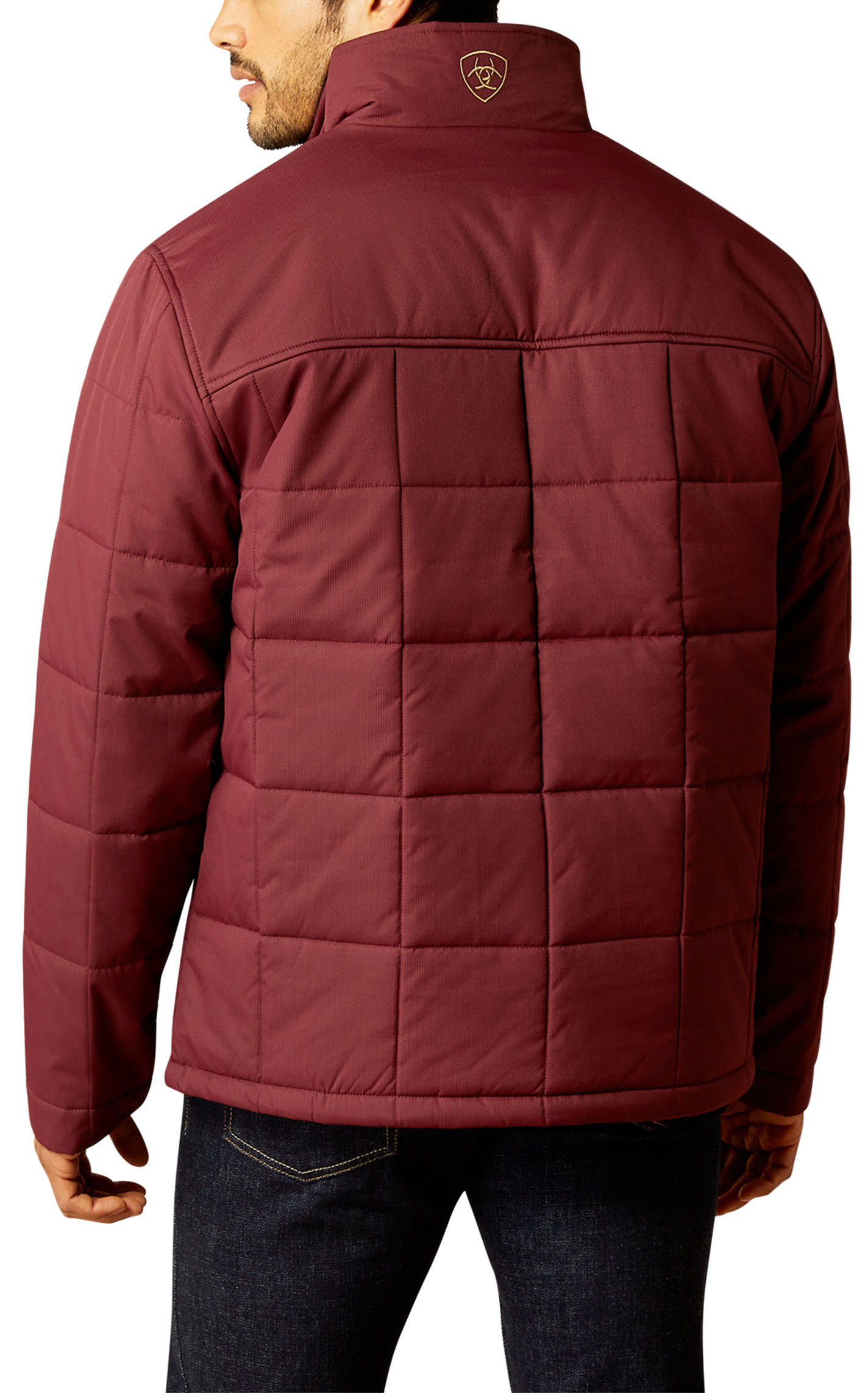 Ariat Men's Crius Windsor Rich Wine Insulated Jacket - Image 1
