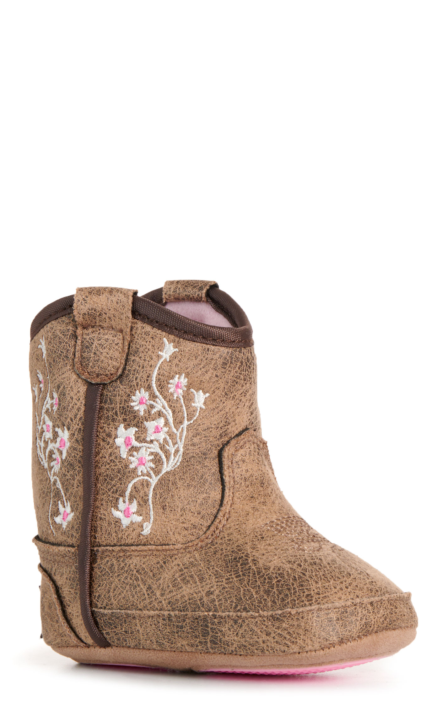 Twister Infant Baby Bucker Lily Floral Round Toe Cowboy Boots - Image 6