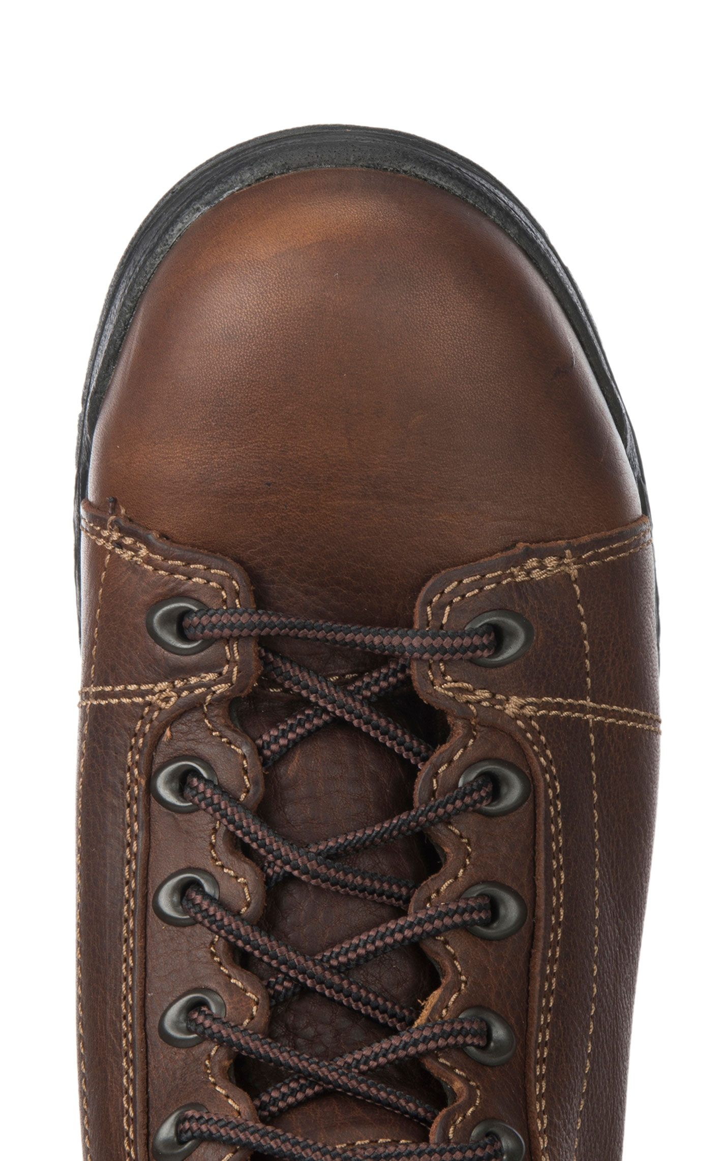 Timberland PRO Men's Titan Brown Round Alloy Toe Lace Up Work Boot - Image 1