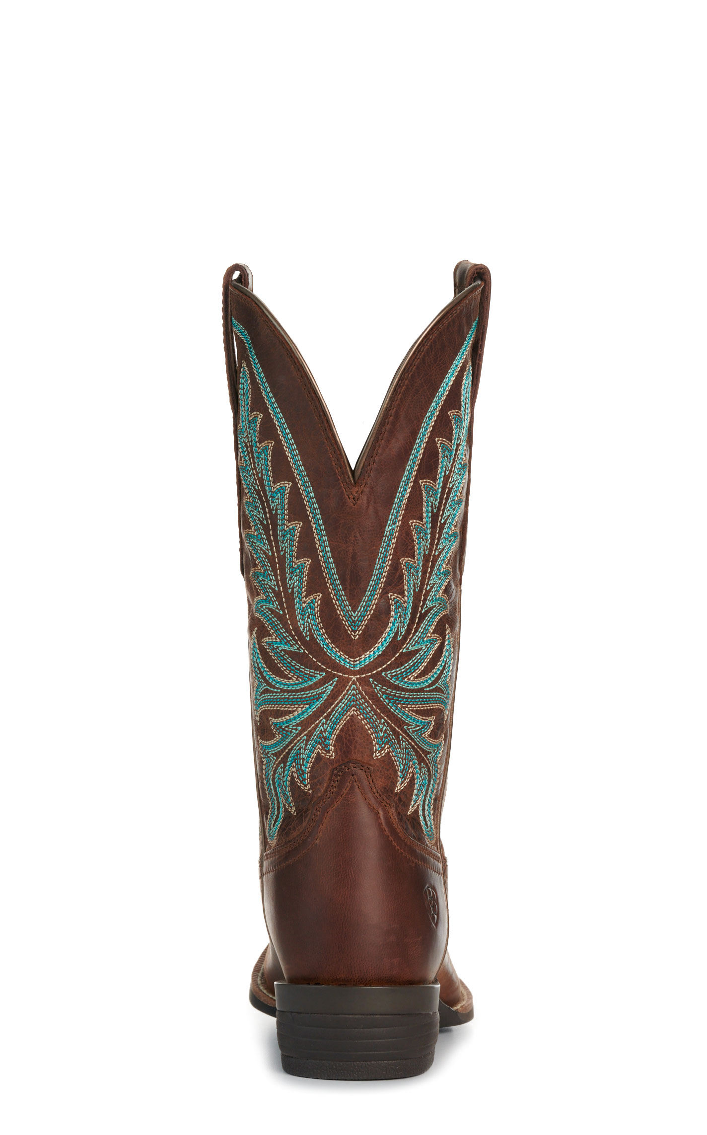 Ariat Women's Sassy Brown Shock Shield Narrow Cutter Toe Cowboy Boots - Image 1