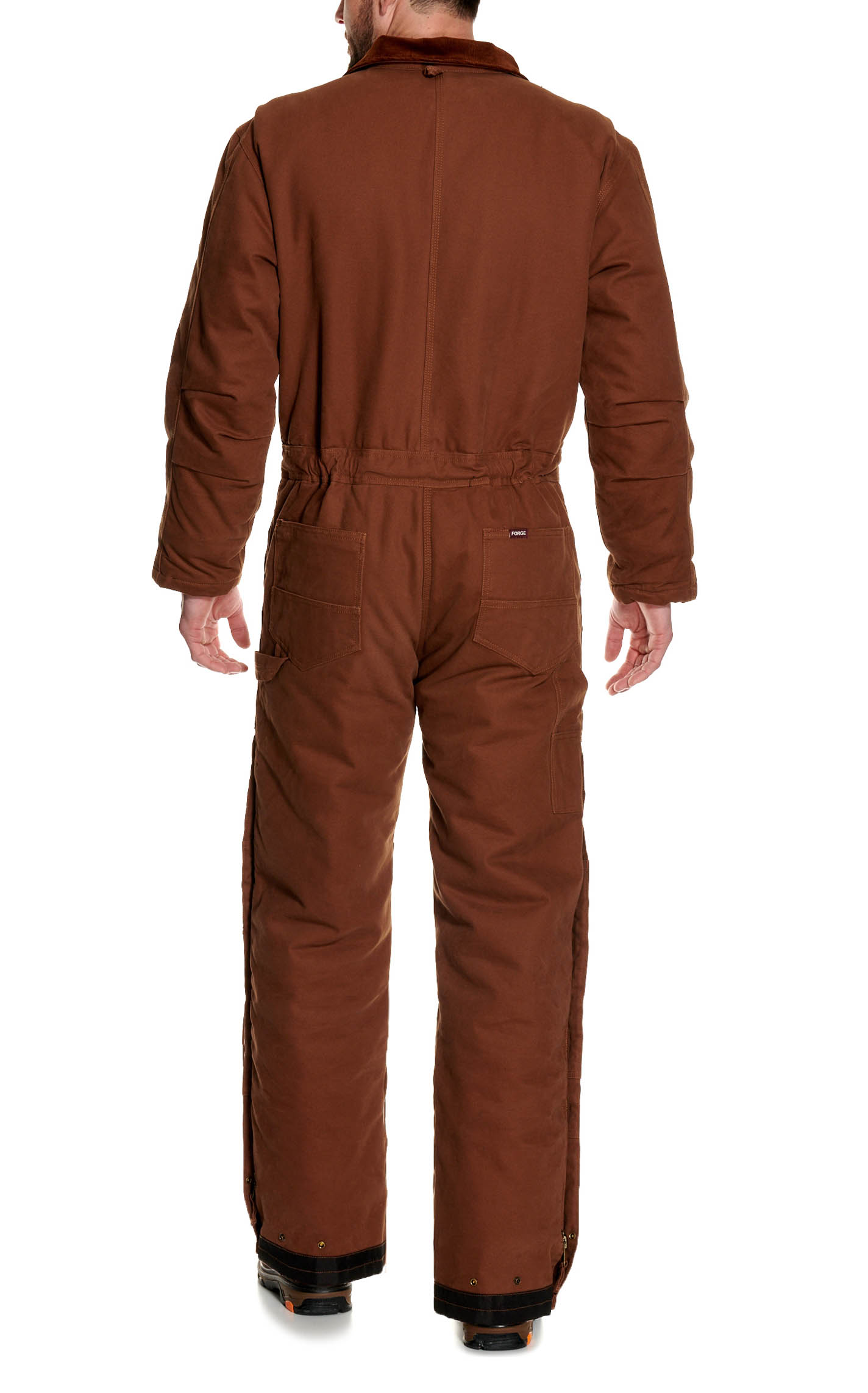 Forge Workwear Men's Brown Coveralls - Image 1