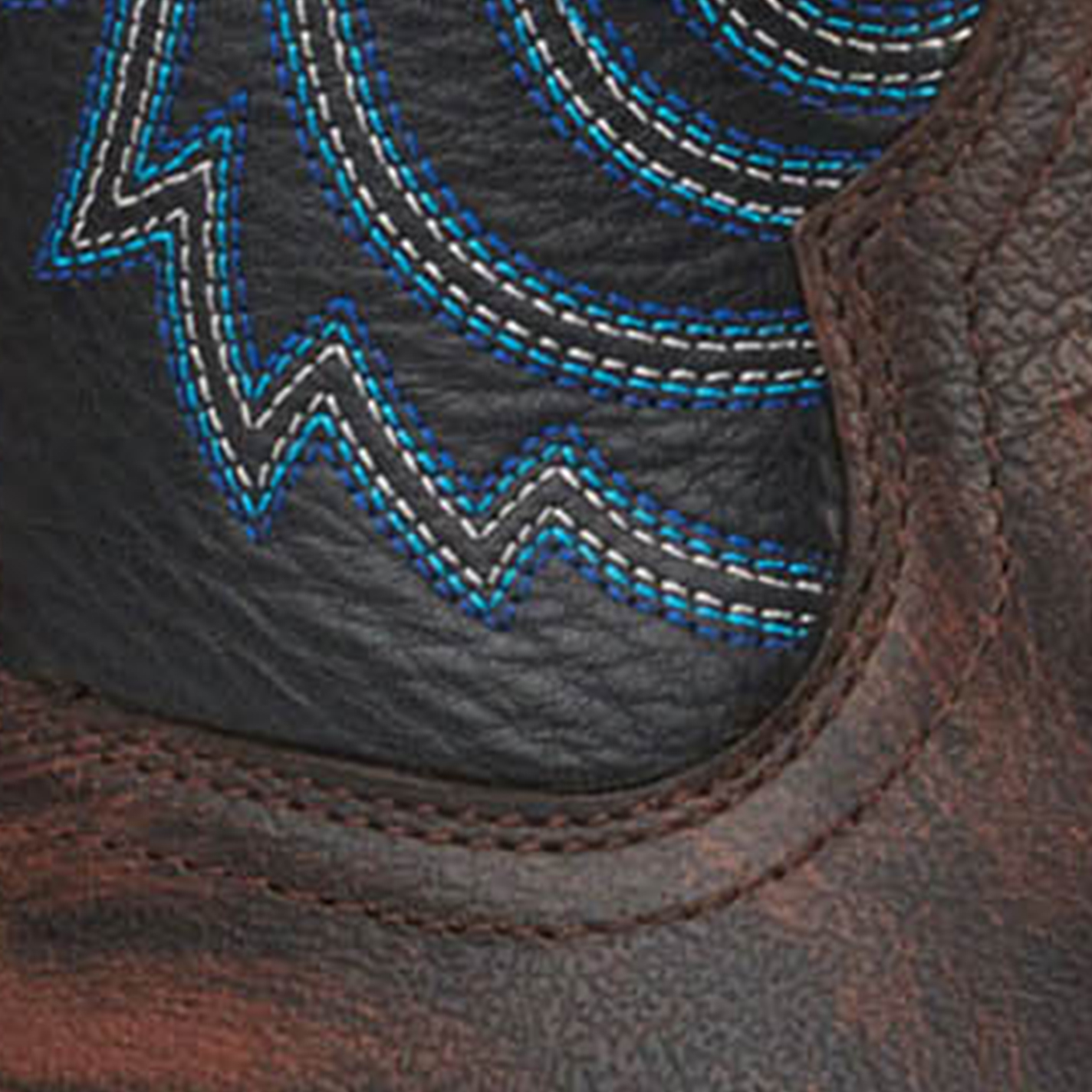 Ariat Men's Sport Big Country Tortuga & Black Wide Square Toe Cowboy Boots - Image 1
