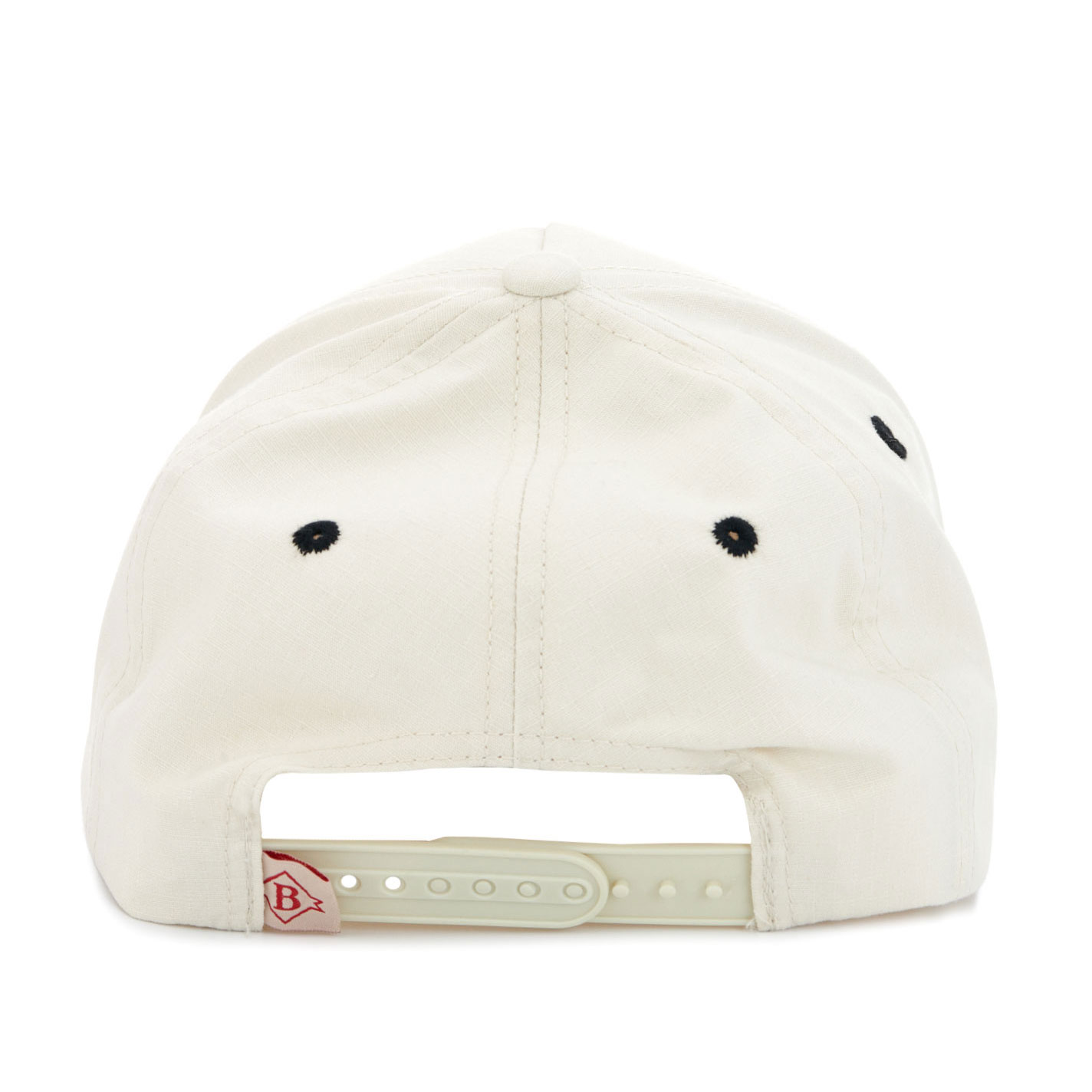 Burlebo Men's Natural Bone & Embroidered Duck & Logo Cap - Image 1