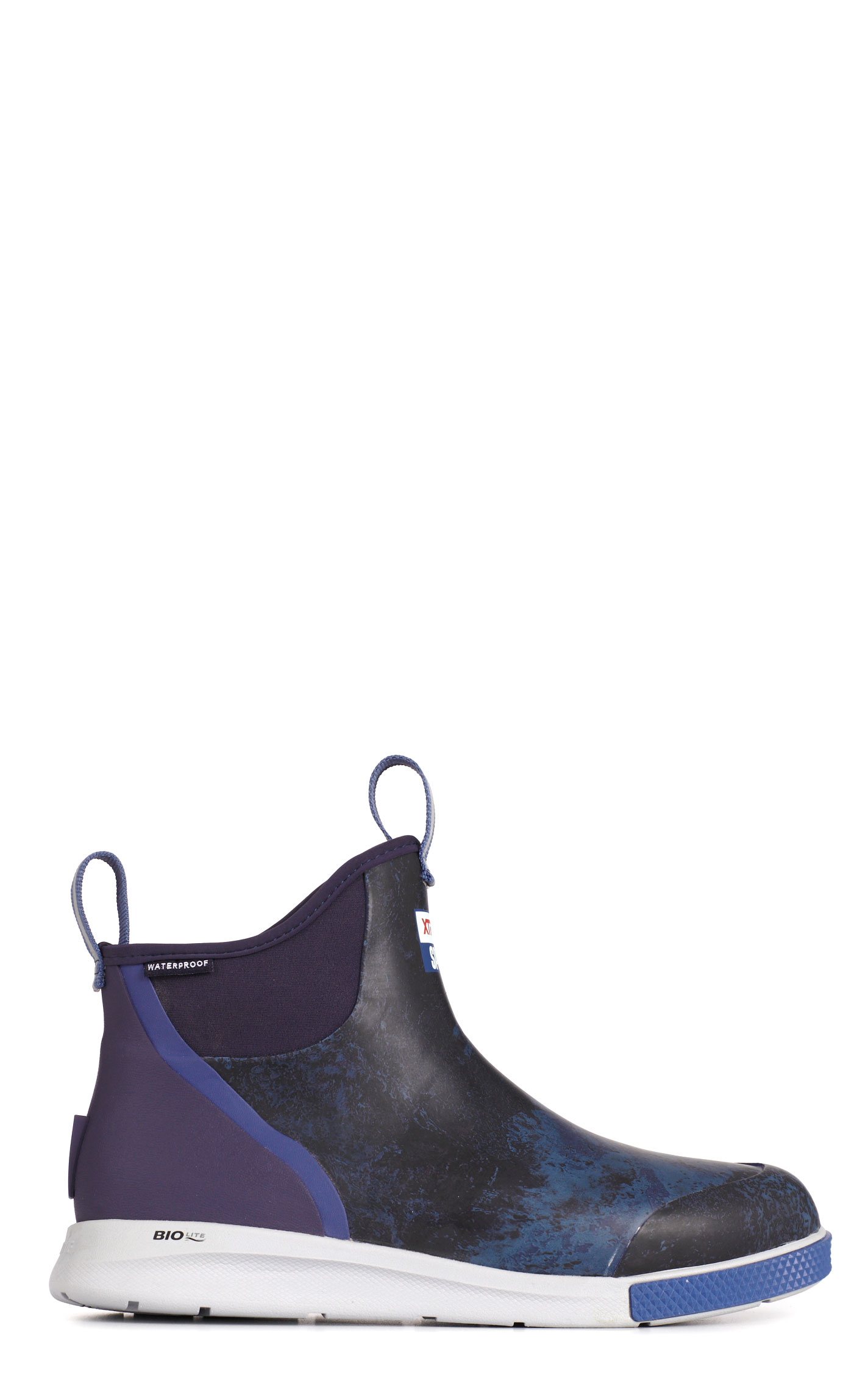 Men’s XTRATUF® 6” Ankle Deck Boot Sport – Dark Blue Camo, Lightweight & Slip-Resistant - Image 4