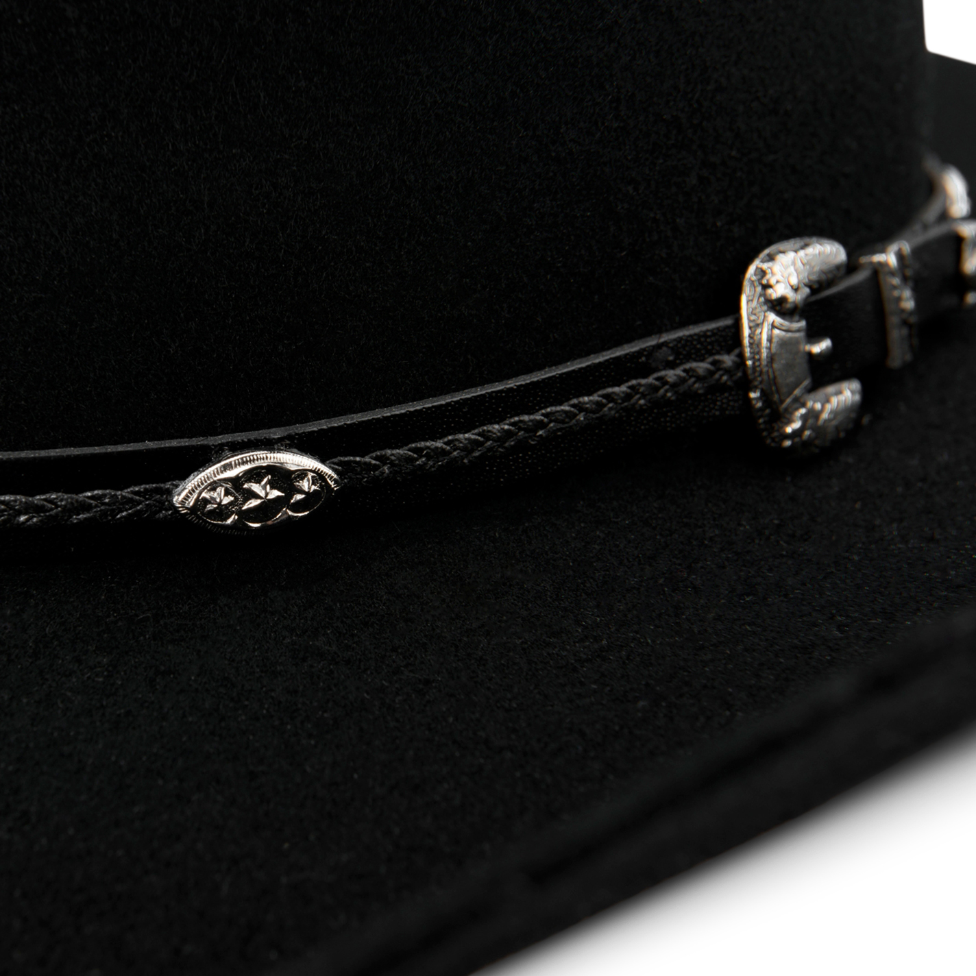 Master Hatters 3X Dawson Black Wool Cowboy Hat - Image 1