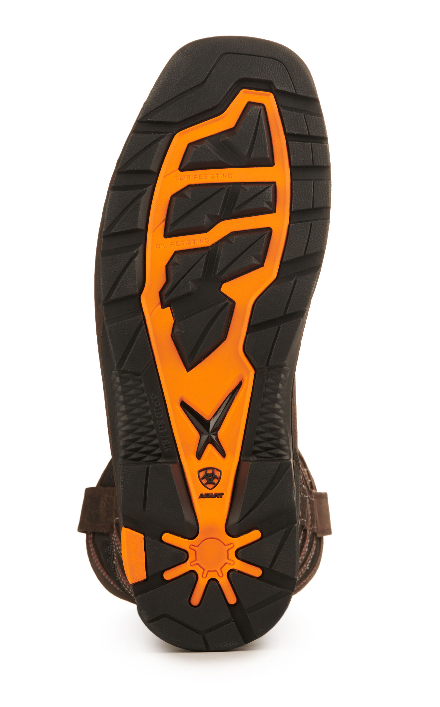Ariat Men's Intrepid Iron Coffee VentTEK Wide Square Composite Toe Work Boot - Image 1